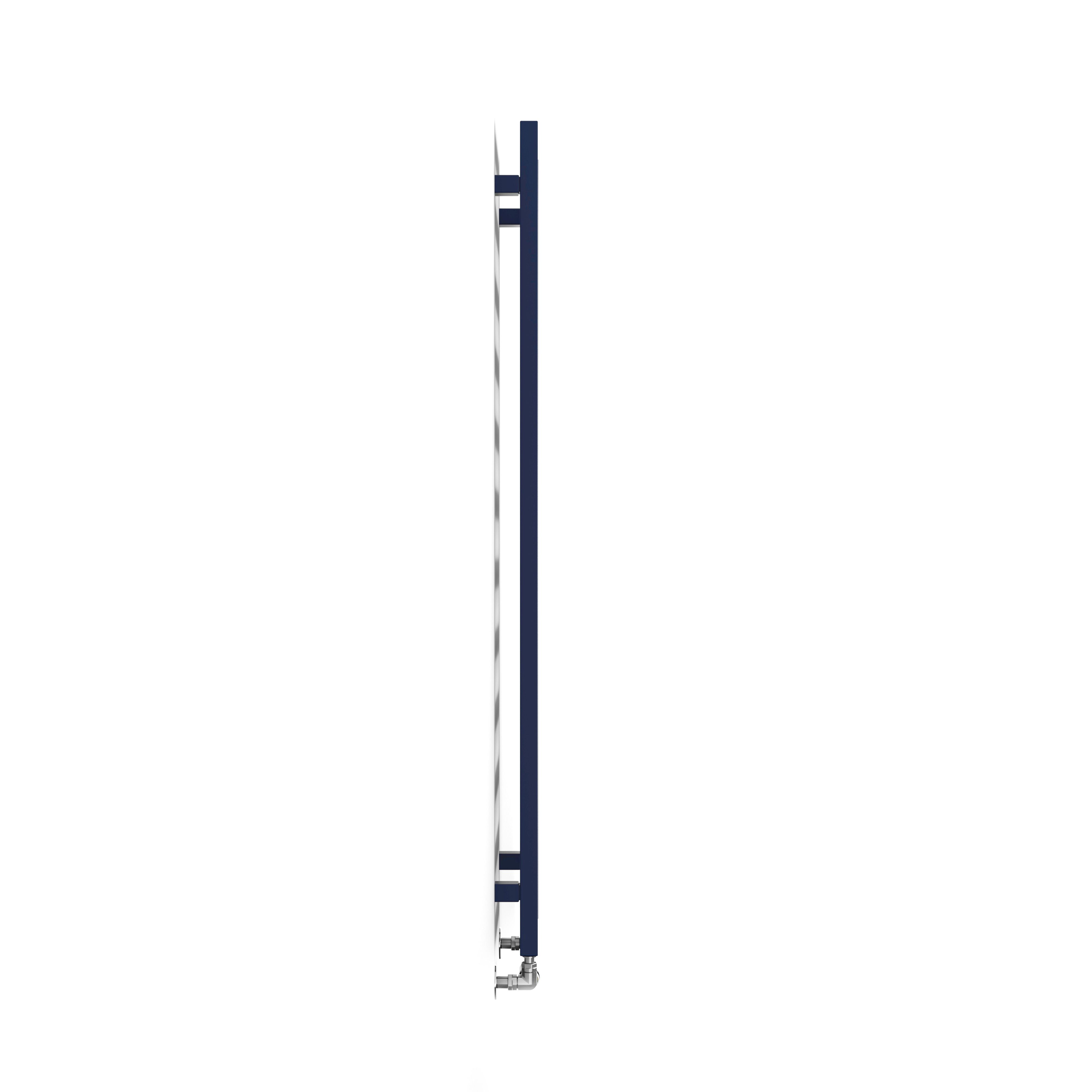 Terma Vivo Denim Blue 1215BTU Vertical Towel radiator (W)300mm x (H)1390mm
