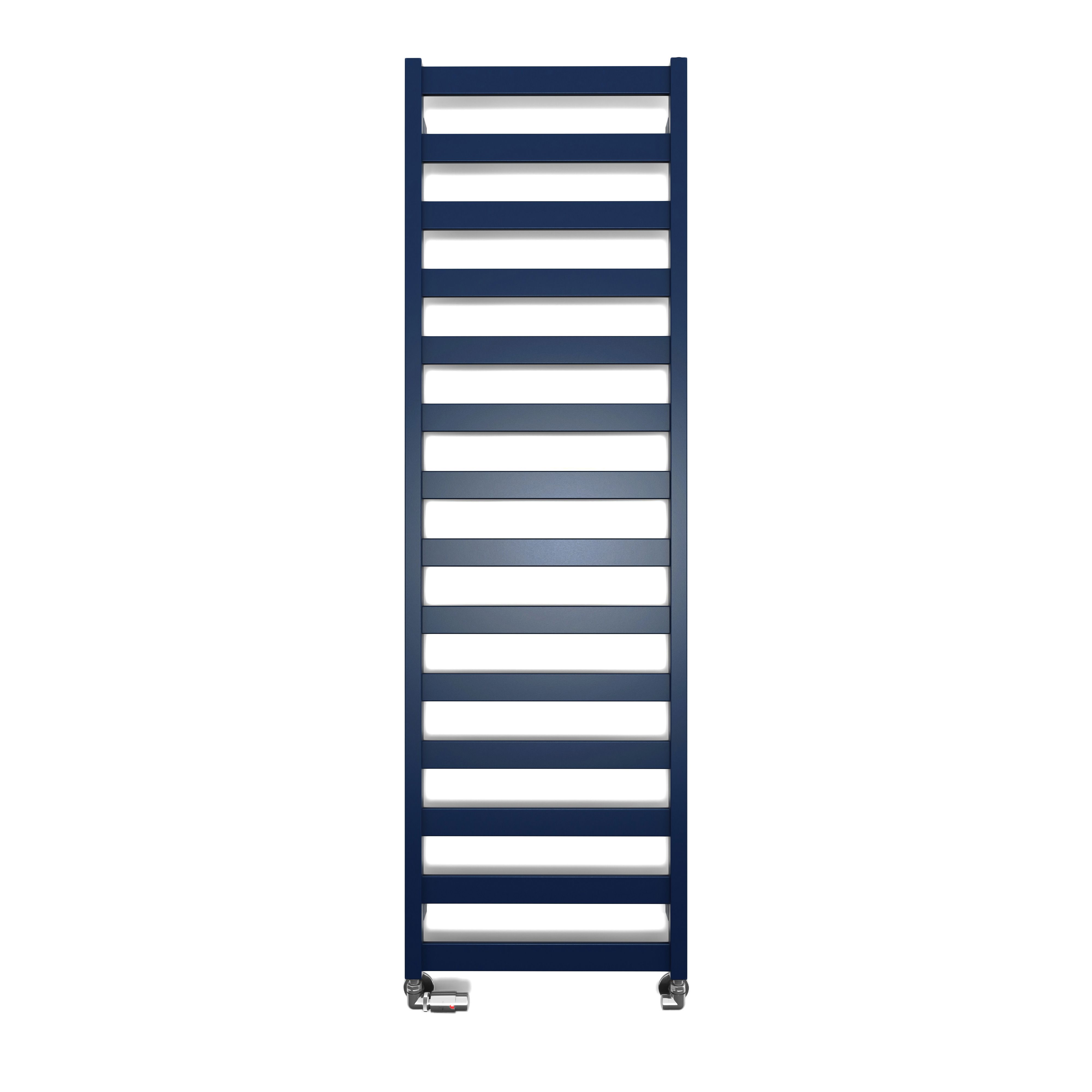 Terma Vivo Denim Blue 2018BTU Vertical Towel radiator (W)500mm x (H)1630mm