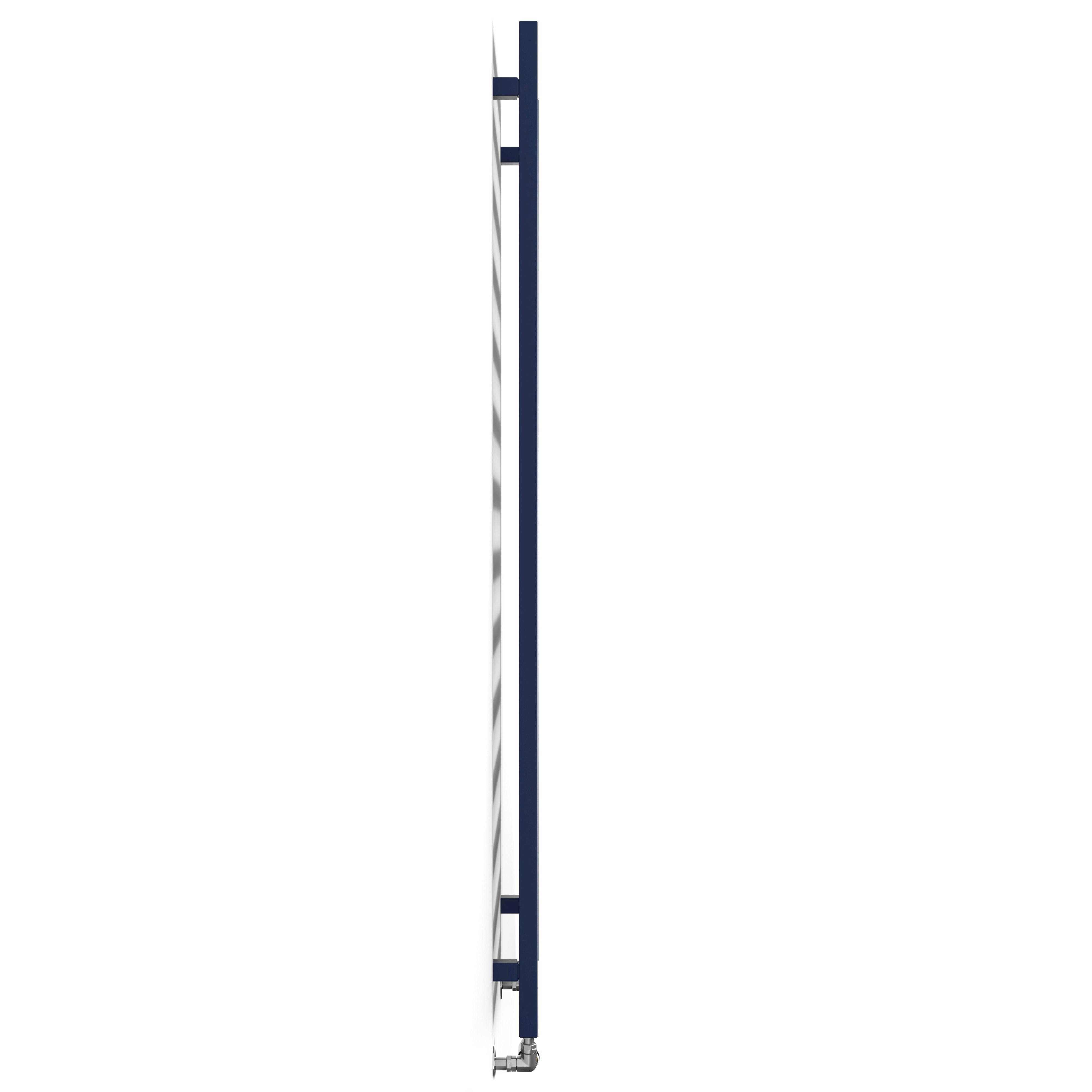 Terma Vivo Denim Blue 2018BTU Vertical Towel radiator (W)500mm x (H)1630mm