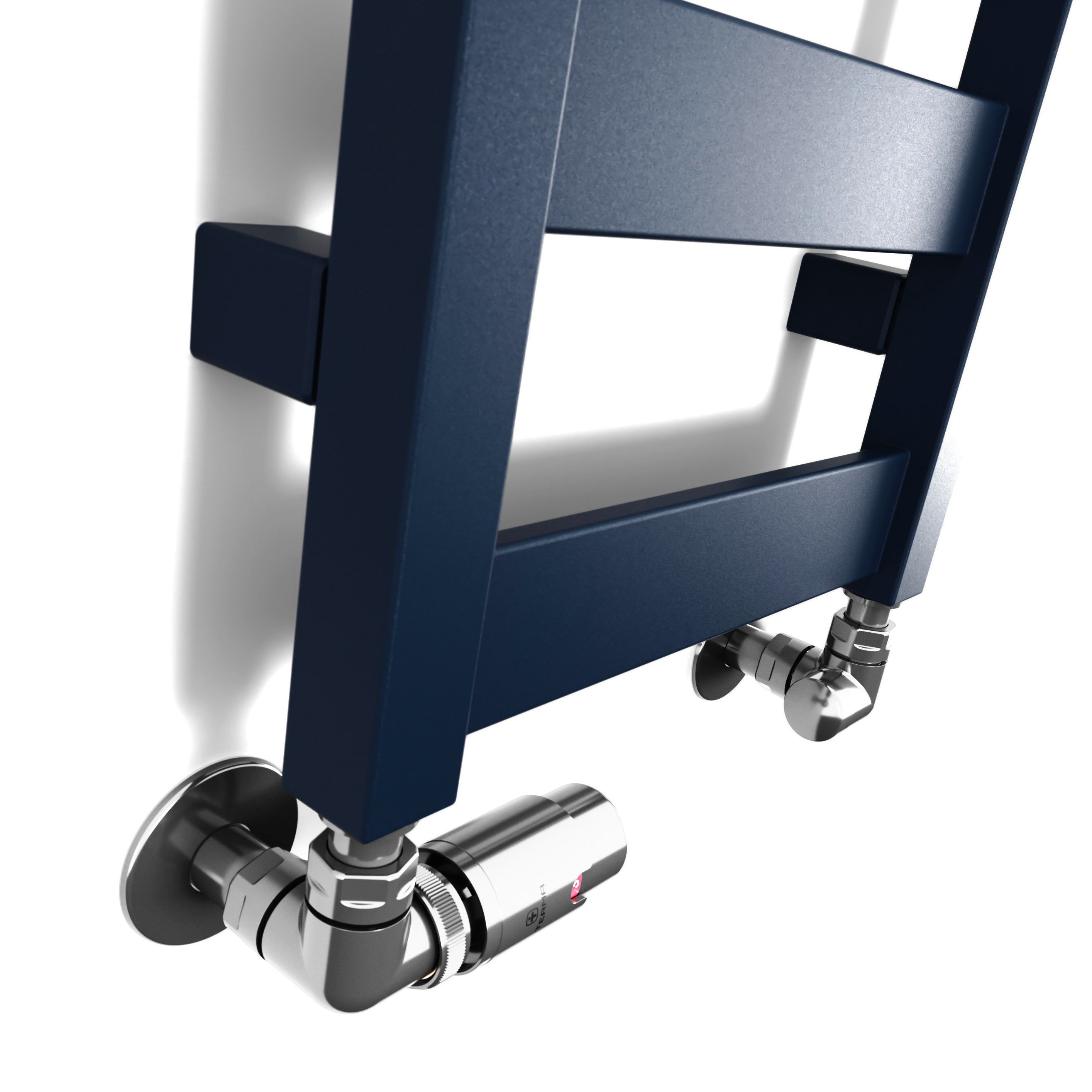 Terma Vivo Denim Blue 2018BTU Vertical Towel radiator (W)500mm x (H)1630mm