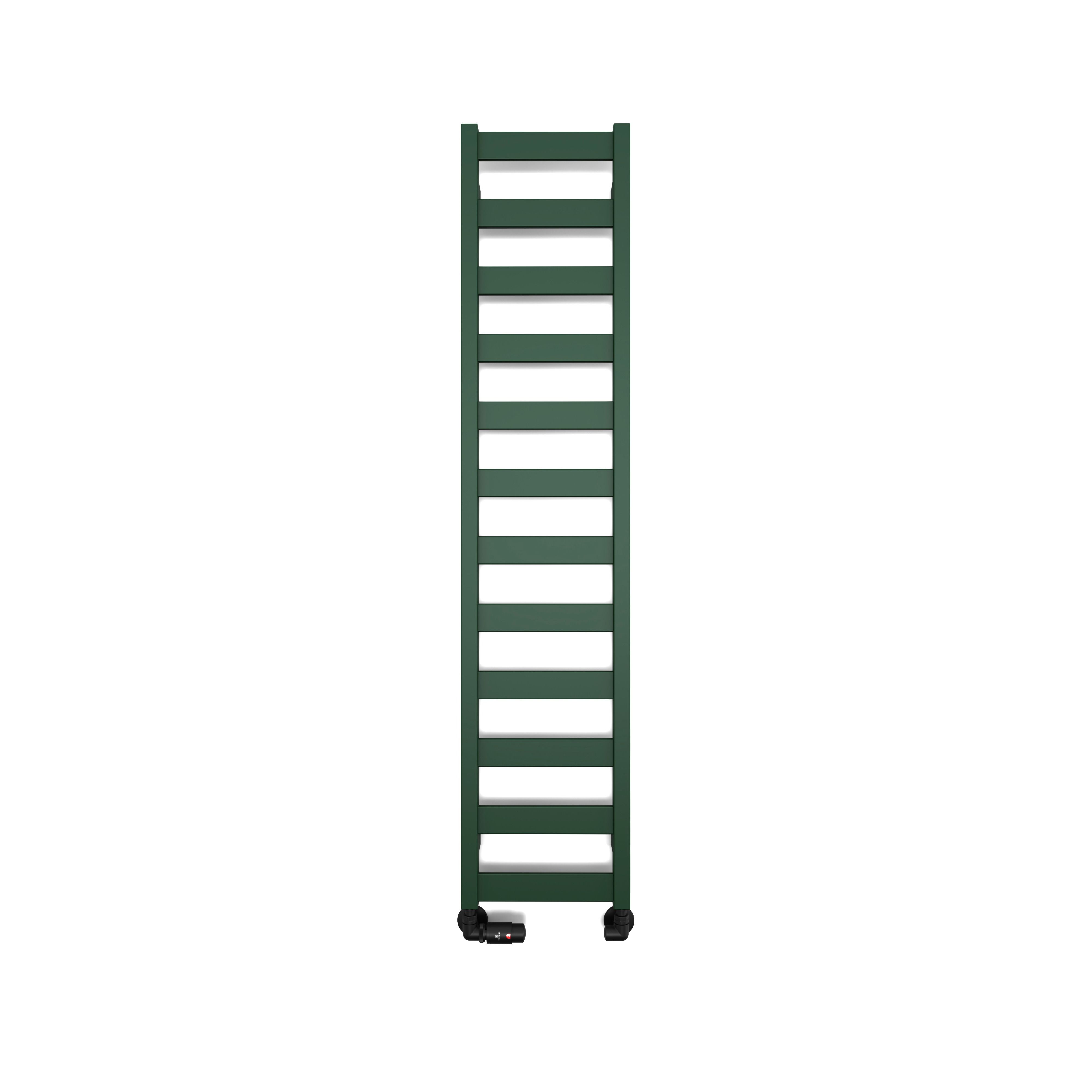 Terma Vivo Green 1215BTU Vertical Towel radiator (W)300mm x (H)1390mm