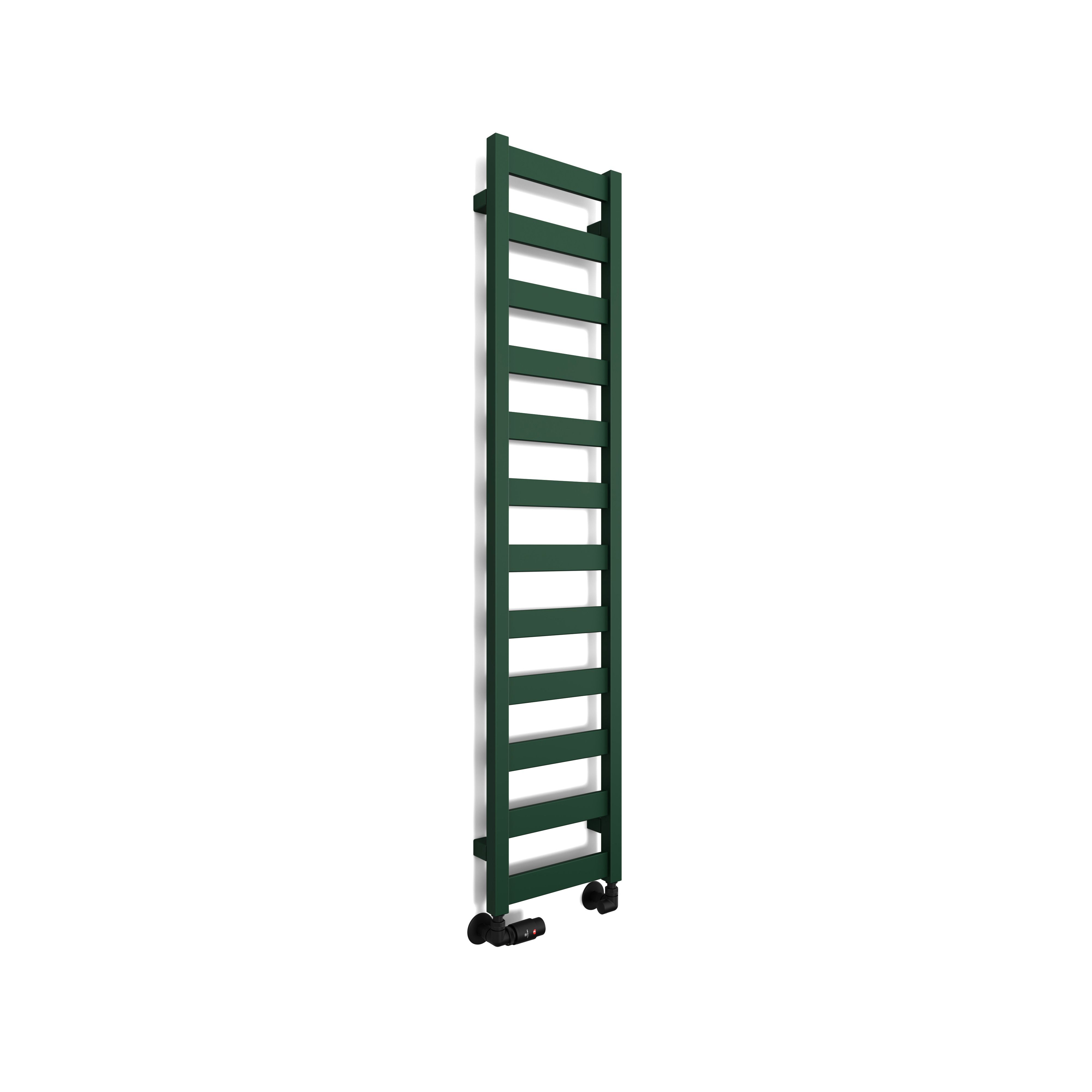 Terma Vivo Green 1215BTU Vertical Towel radiator (W)300mm x (H)1390mm