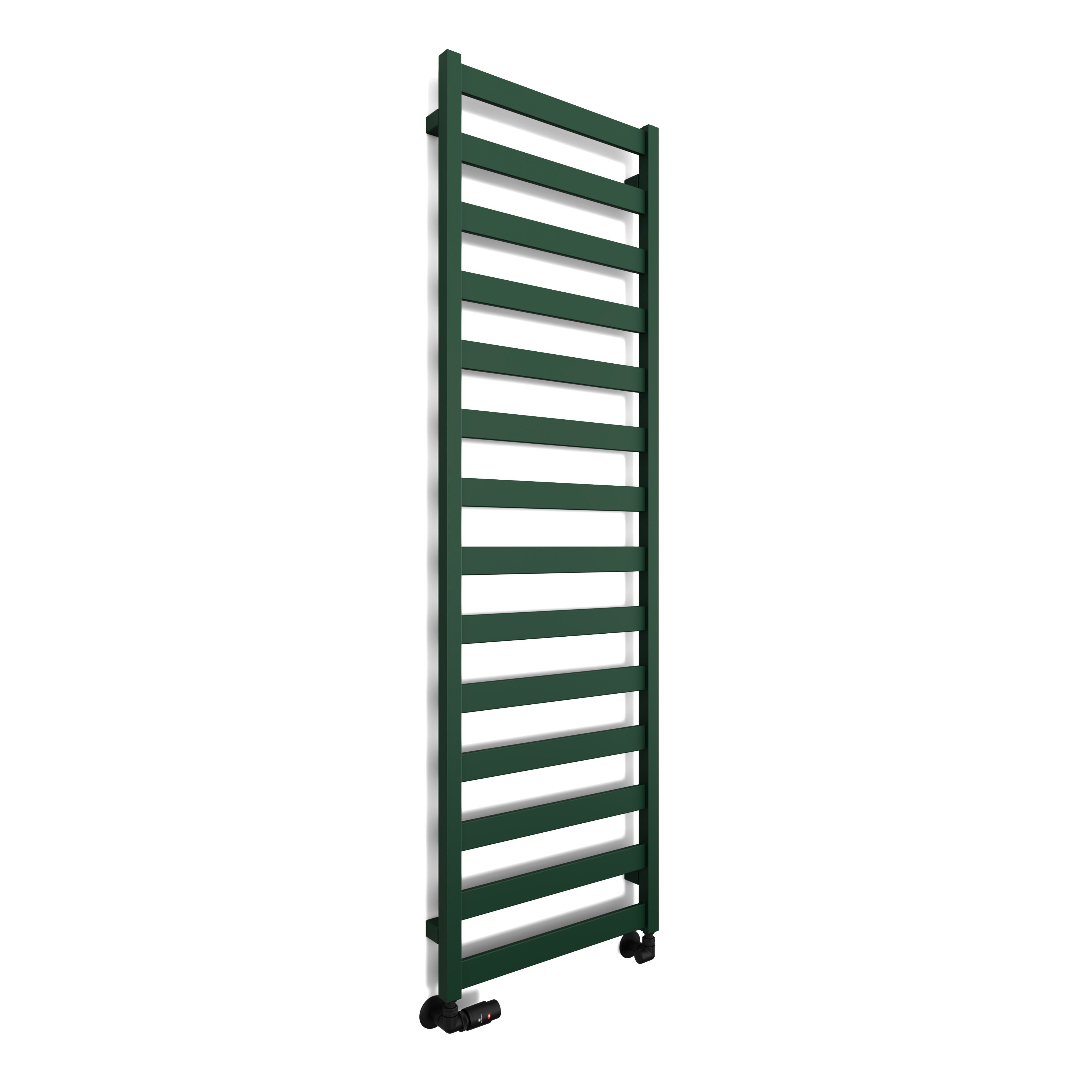 Terma Vivo Green 2018BTU Vertical Towel radiator (W)500mm x (H)1630mm