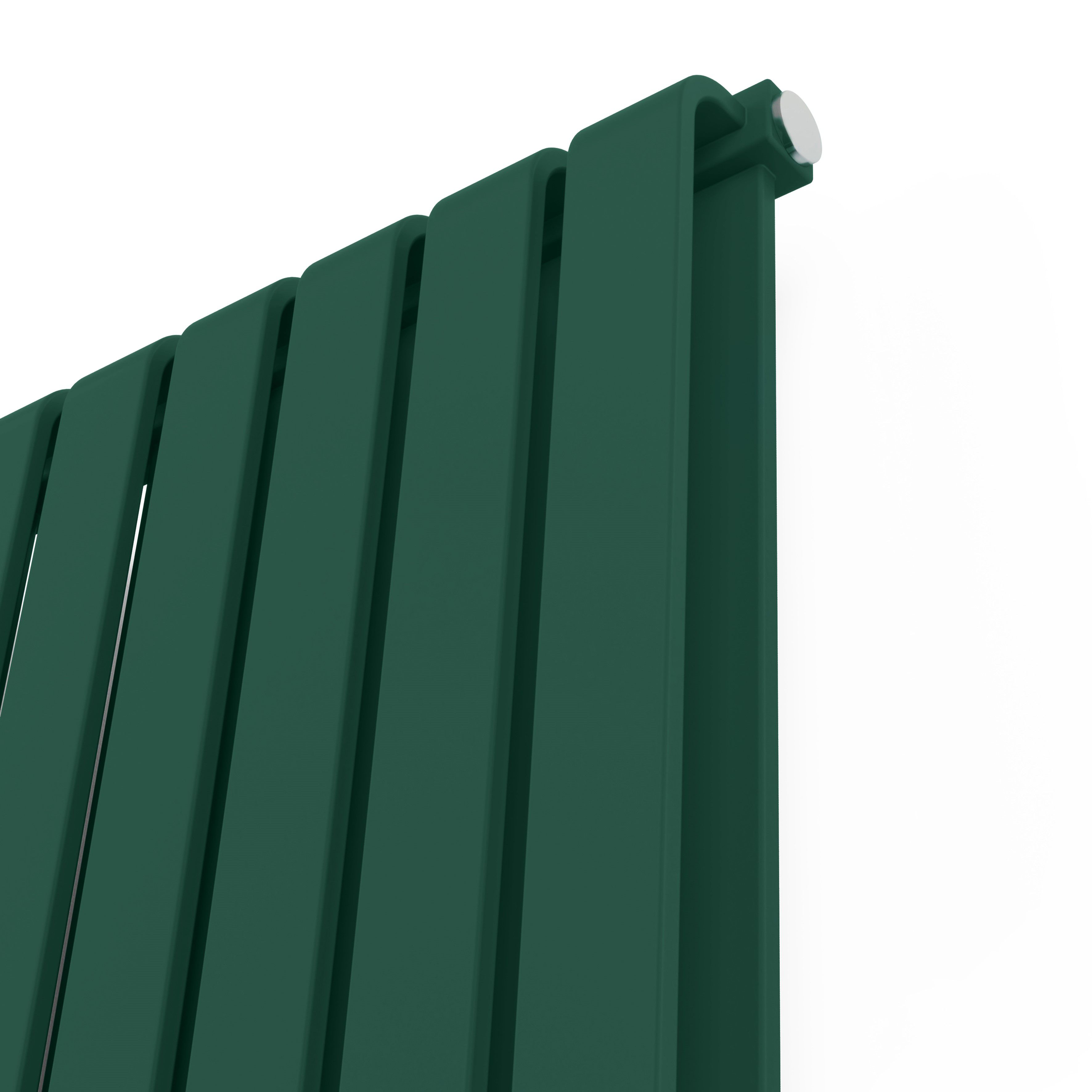 Terma Warp Room Green Hydronic Vertical Designer 3870BTU Radiator, (W)395mm x (H)1800mm
