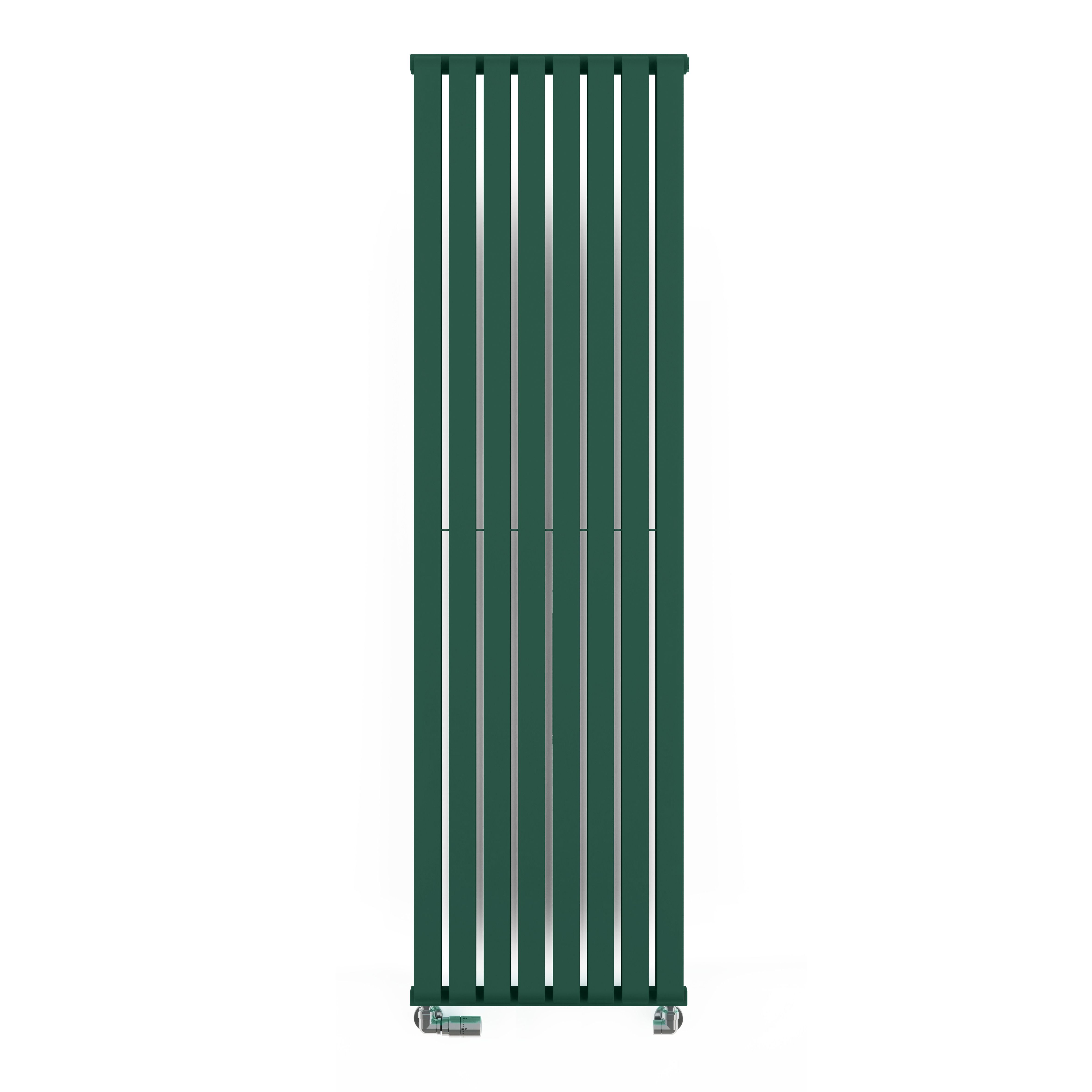 Terma Warp Room Green Hydronic Vertical Designer 5163BTU Radiator, (W)525mm x (H)1800mm
