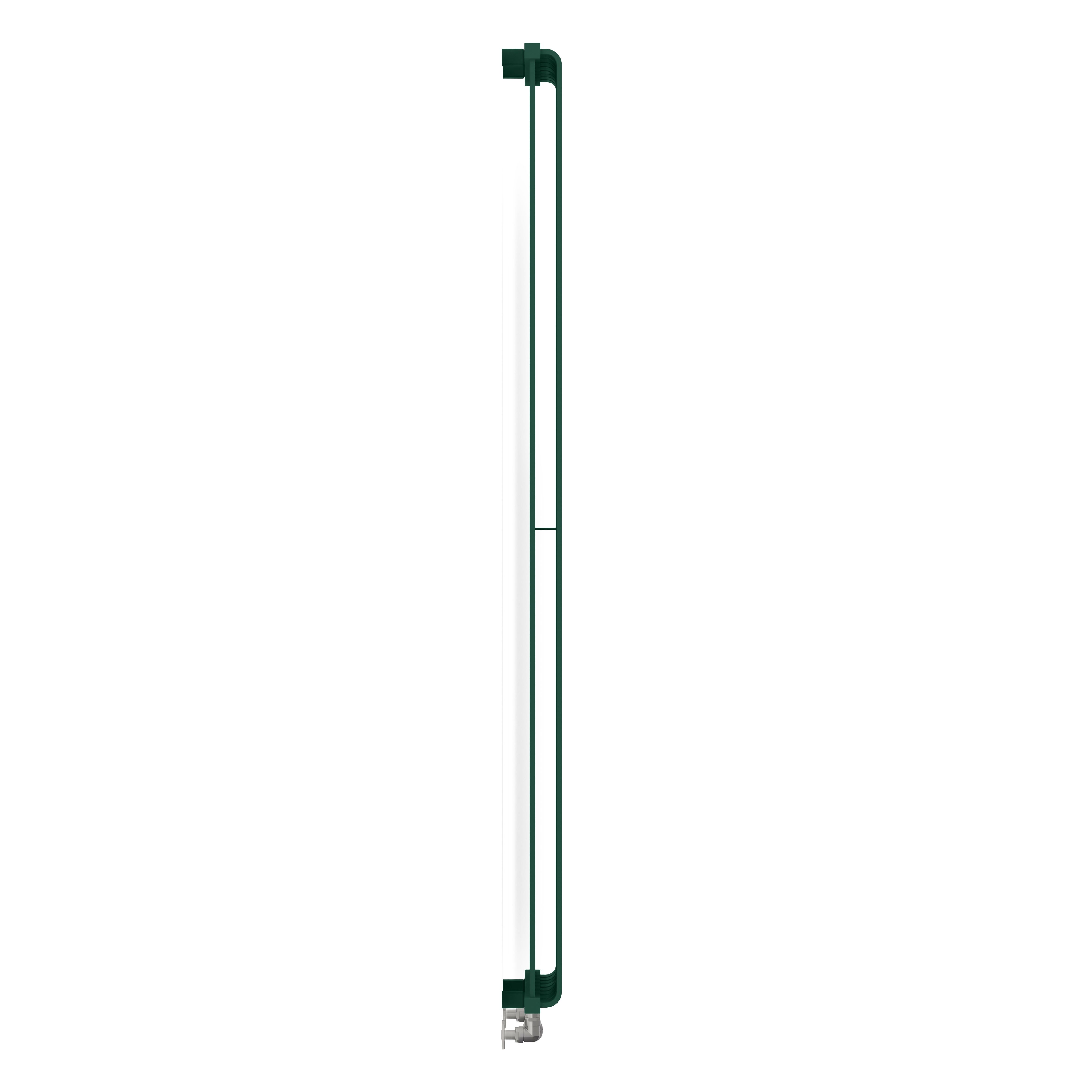 Terma Warp Room Green Hydronic Vertical Designer 5163BTU Radiator, (W)525mm x (H)1800mm