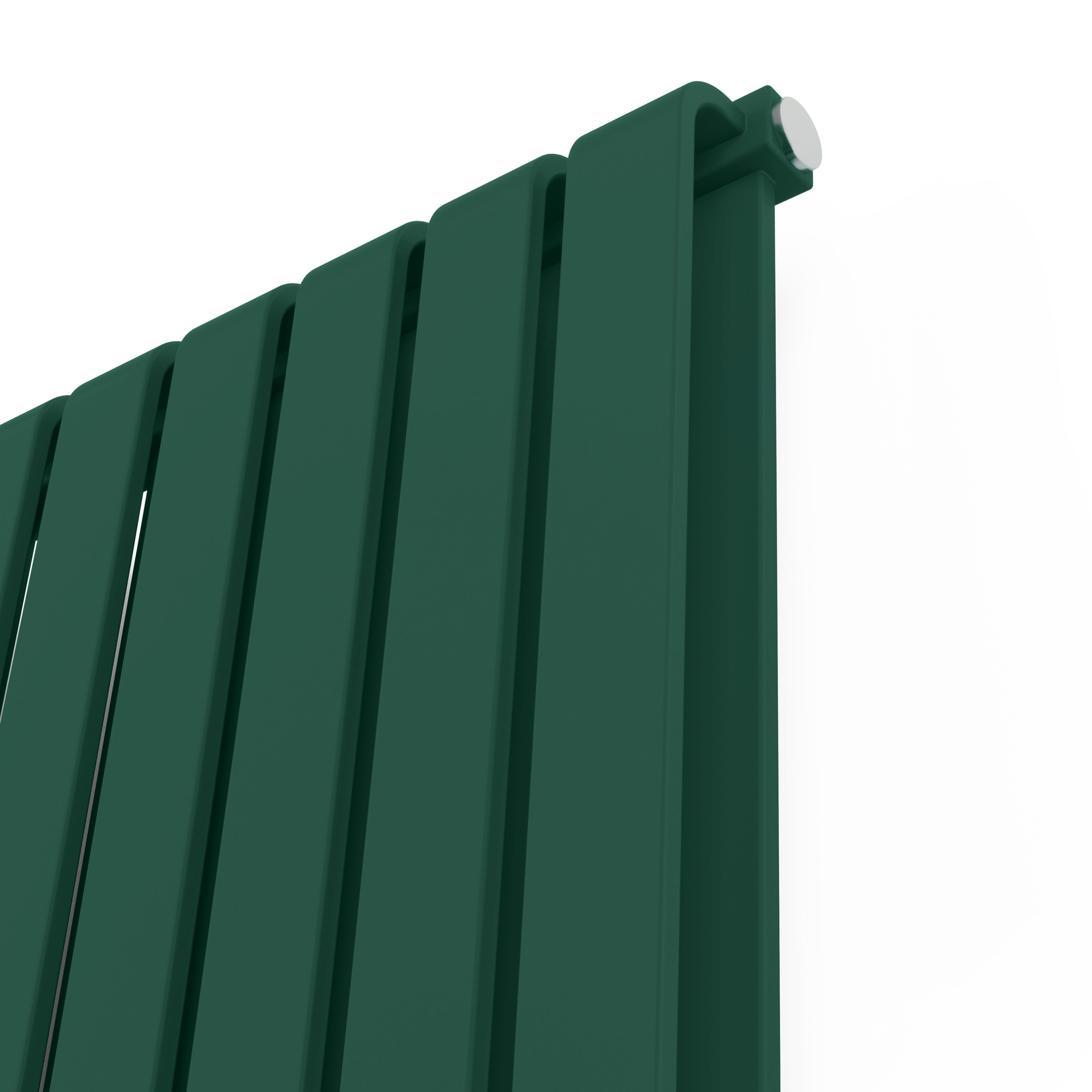Terma Warp Room Green Hydronic Vertical Designer 5163BTU Radiator, (W)525mm x (H)1800mm