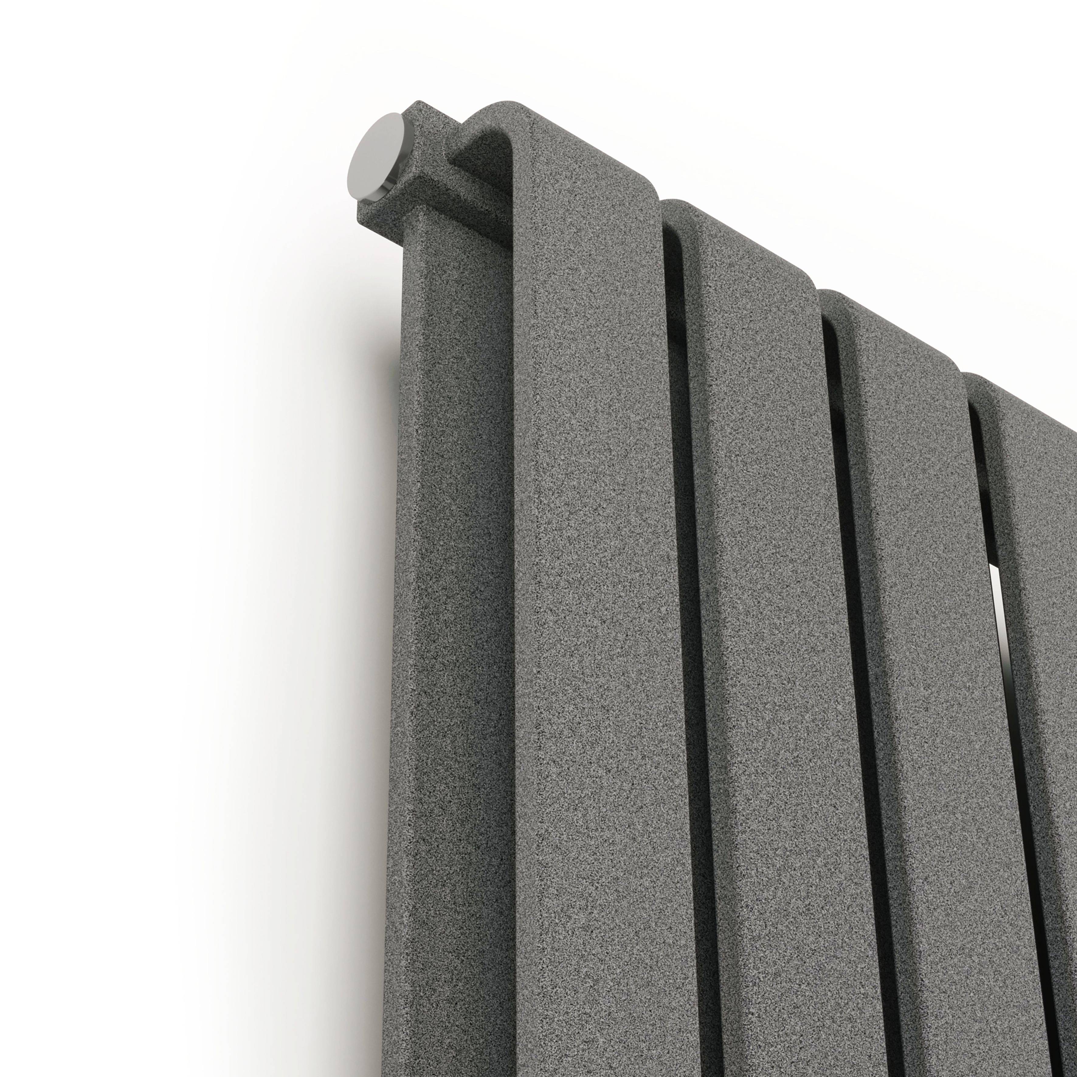 Terma Warp Room Salt n Pepper Hydronic Horizontal Designer 2960BTU Radiator, (W)785mm x (H)630mm