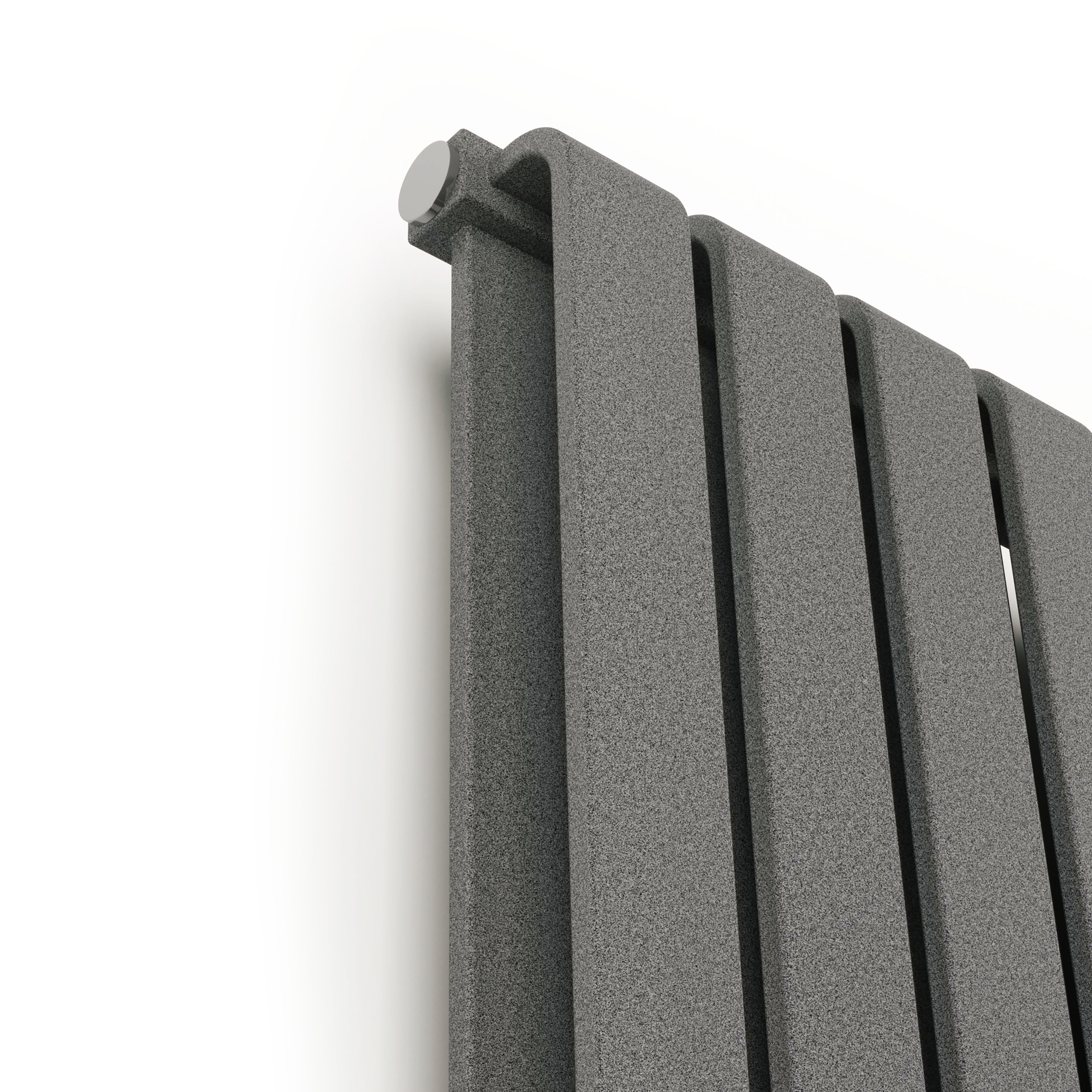 Terma Warp Room Salt n Pepper Hydronic Horizontal Designer 3945BTU Radiator, (W)1045mm x (H)630mm