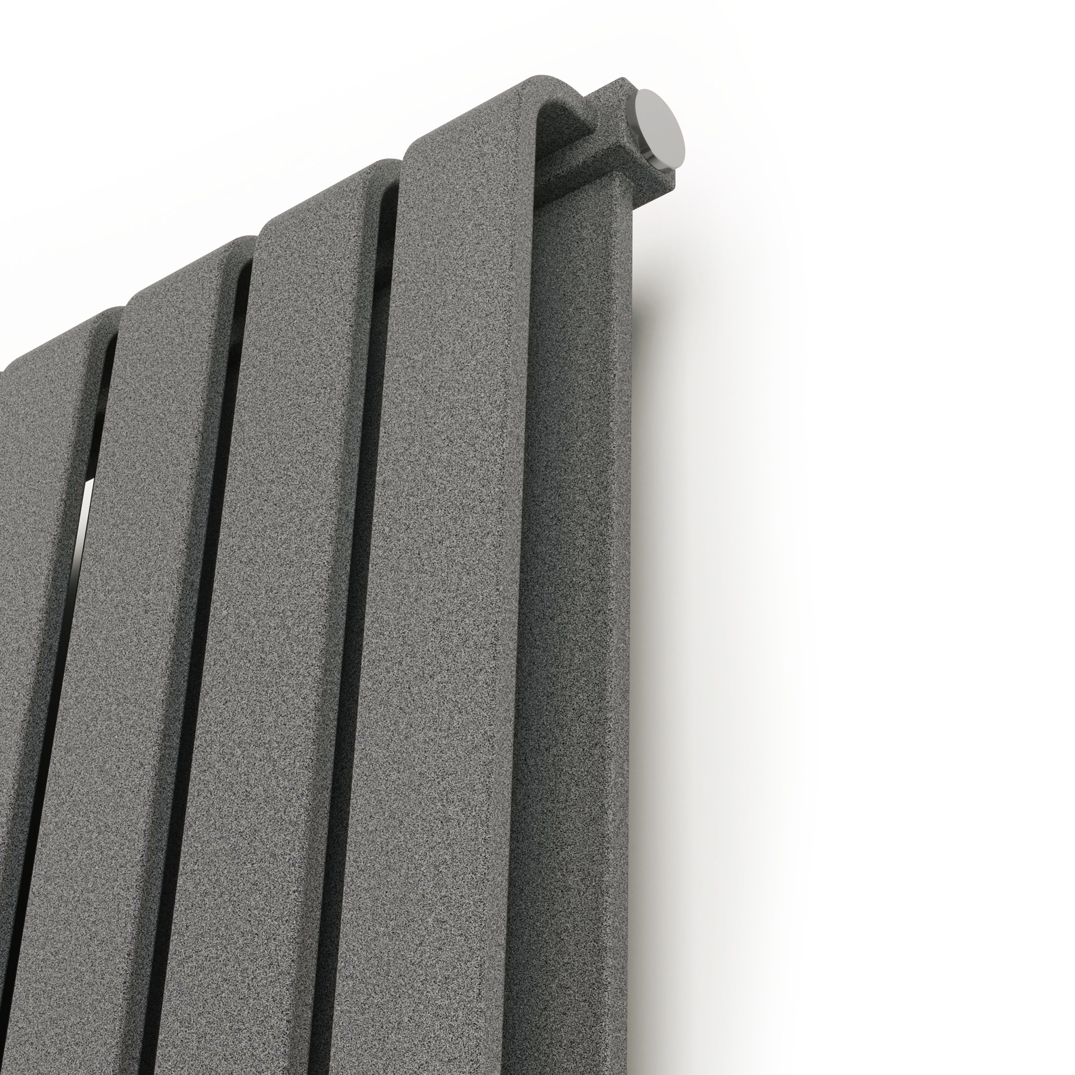 Terma Warp Room Salt n Pepper Hydronic Vertical Designer 5163BTU Radiator, (W)525mm x (H)1800mm