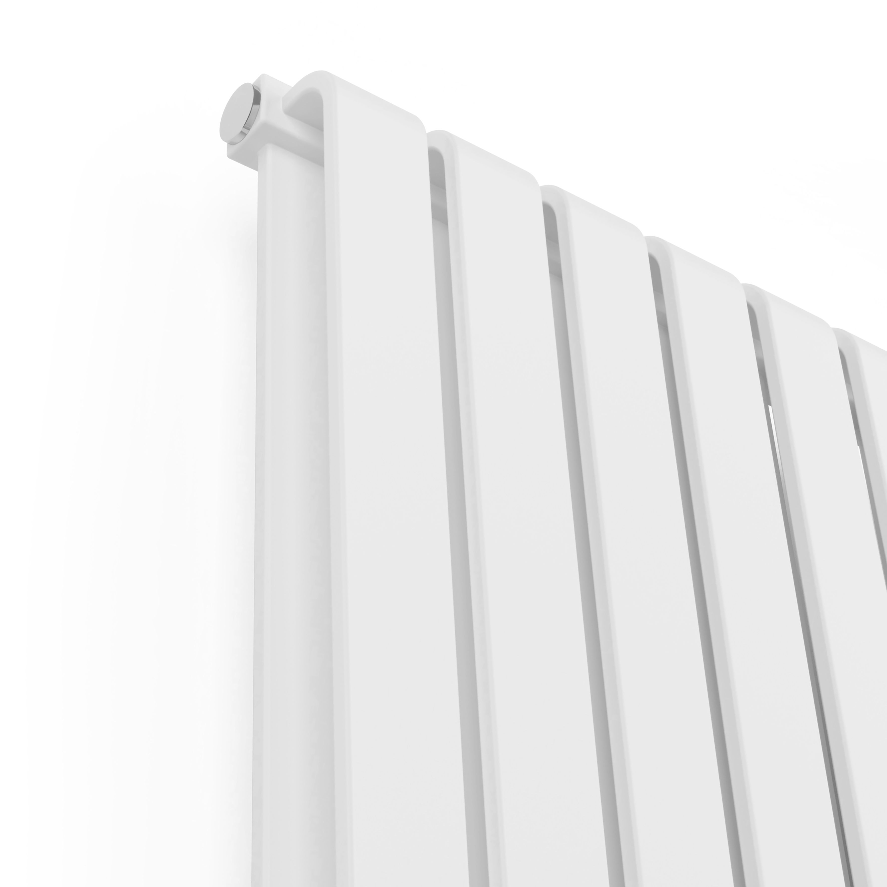 Terma Warp Room Soft White Hydronic Horizontal Designer 2960BTU Radiator, (W)785mm x (H)630mm