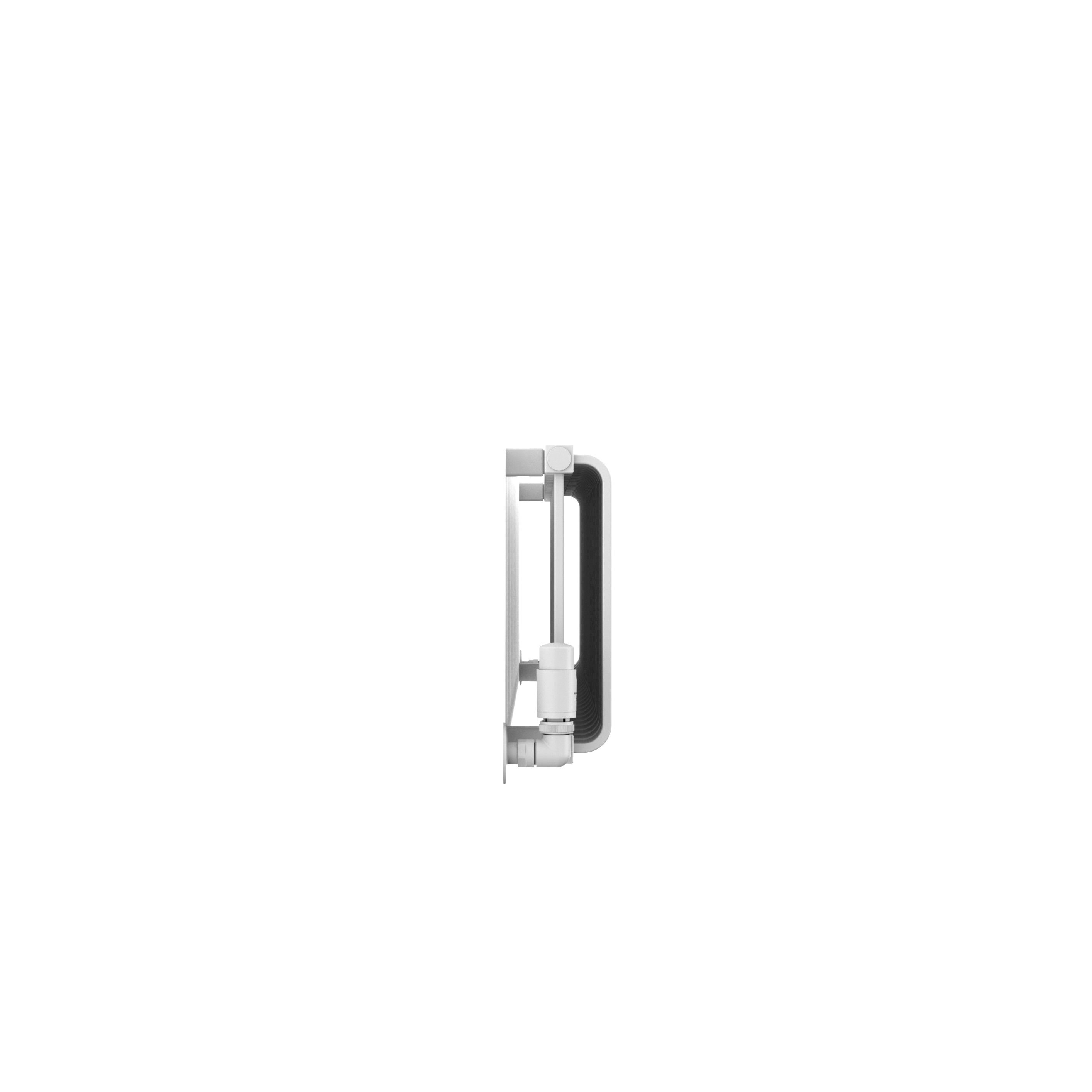 Terma Warp Room Soft White Hydronic Horizontal Designer 3317BTU Radiator, (W)1565mm x (H)330mm