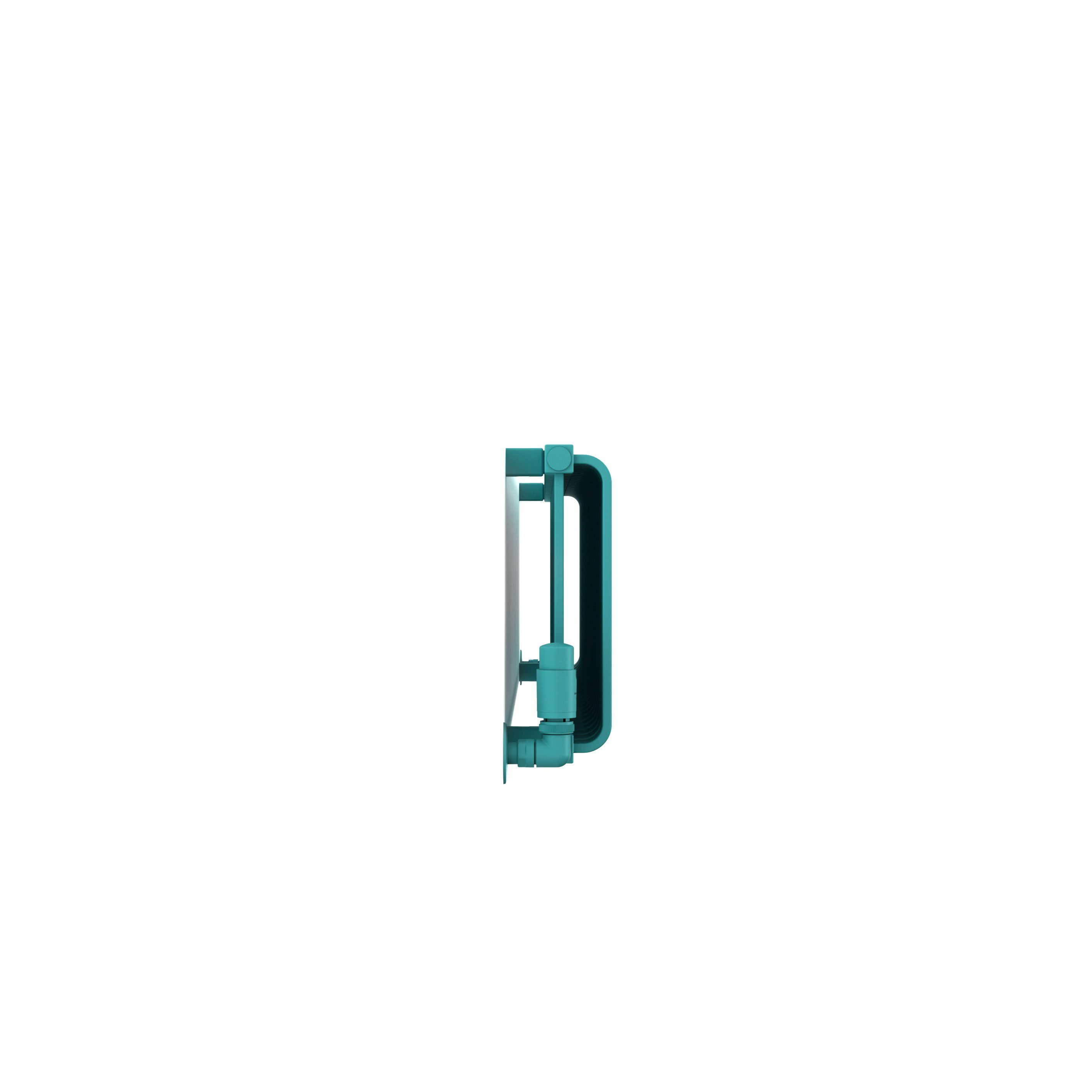Terma Warp Room Teal Hydronic Horizontal Designer 3317BTU Radiator, (W)1565mm x (H)330mm
