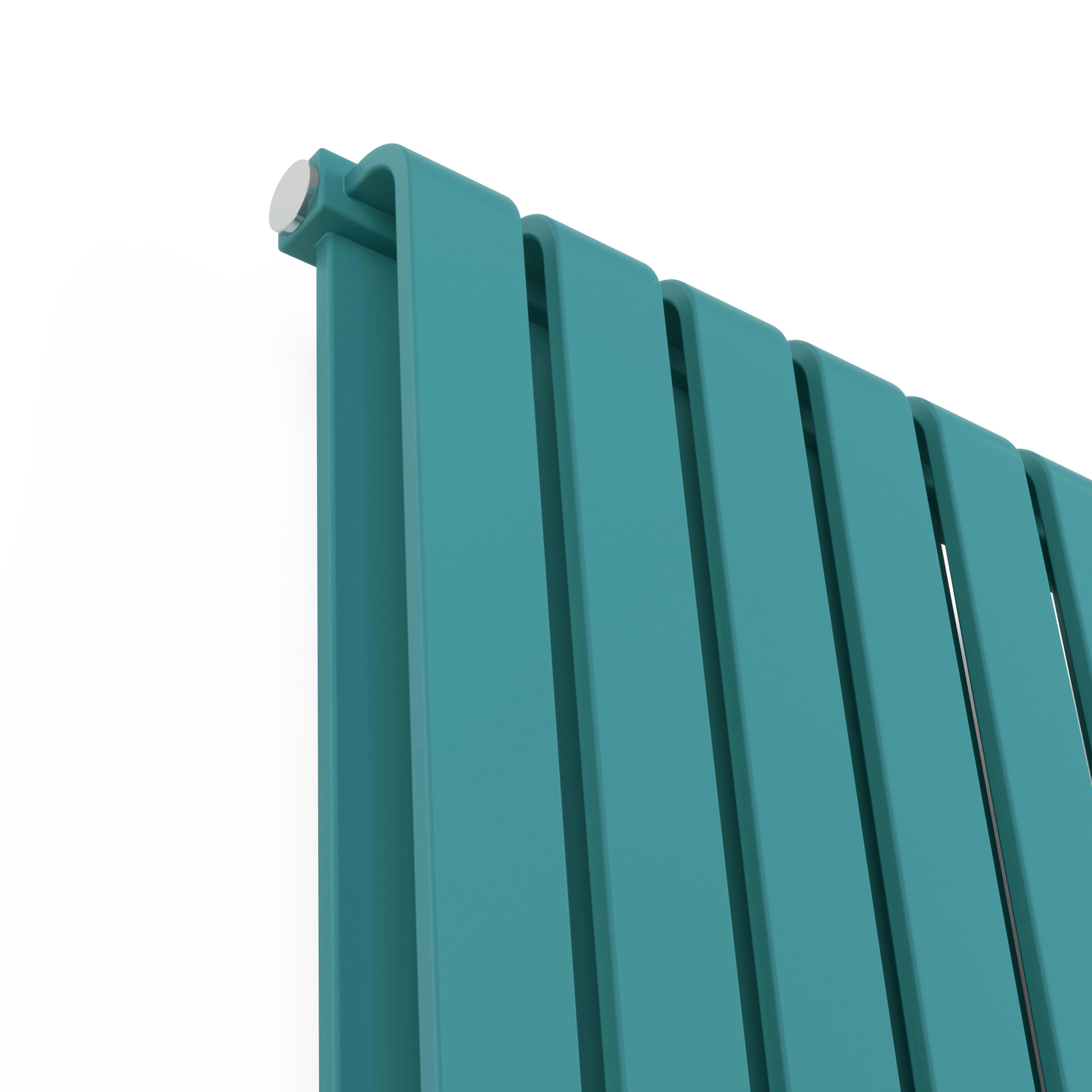 Terma Warp Room Teal Hydronic Horizontal Designer 4931BTU Radiator, (W)1305mm x (H)630mm