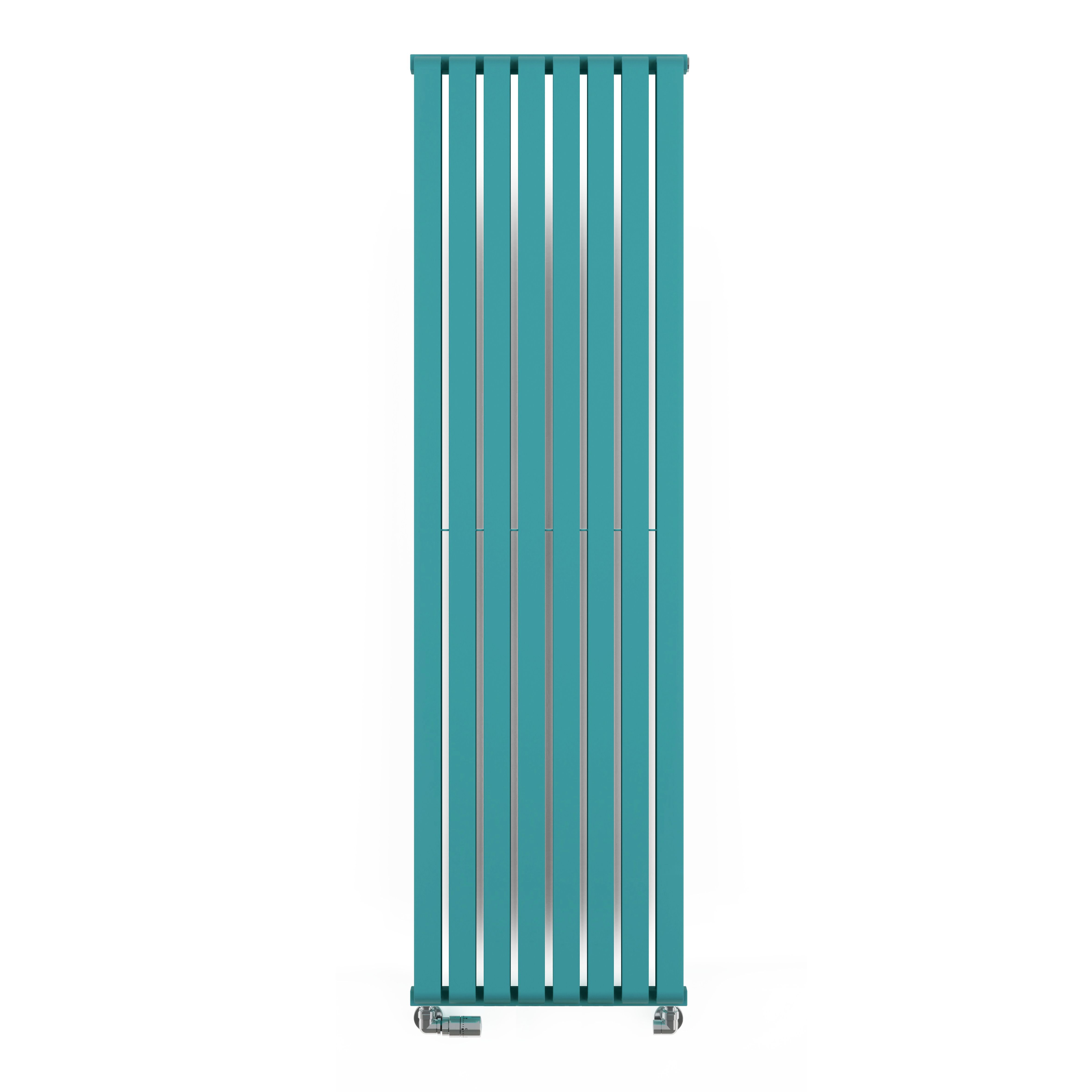 Terma Warp Room Teal Hydronic Vertical Designer 5163BTU Radiator, (W)525mm x (H)1800mm