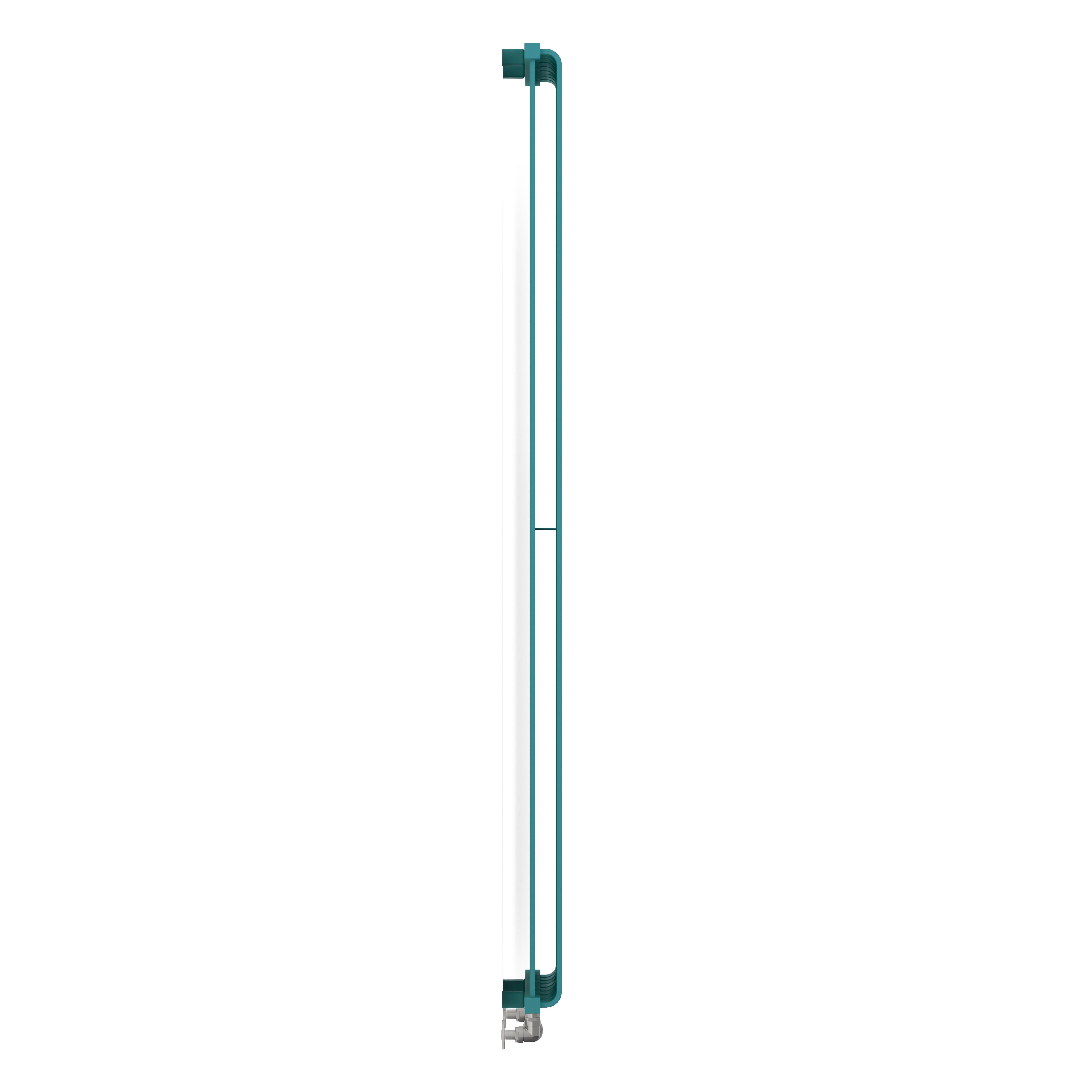 Terma Warp Room Teal Hydronic Vertical Designer 5163BTU Radiator, (W)525mm x (H)1800mm