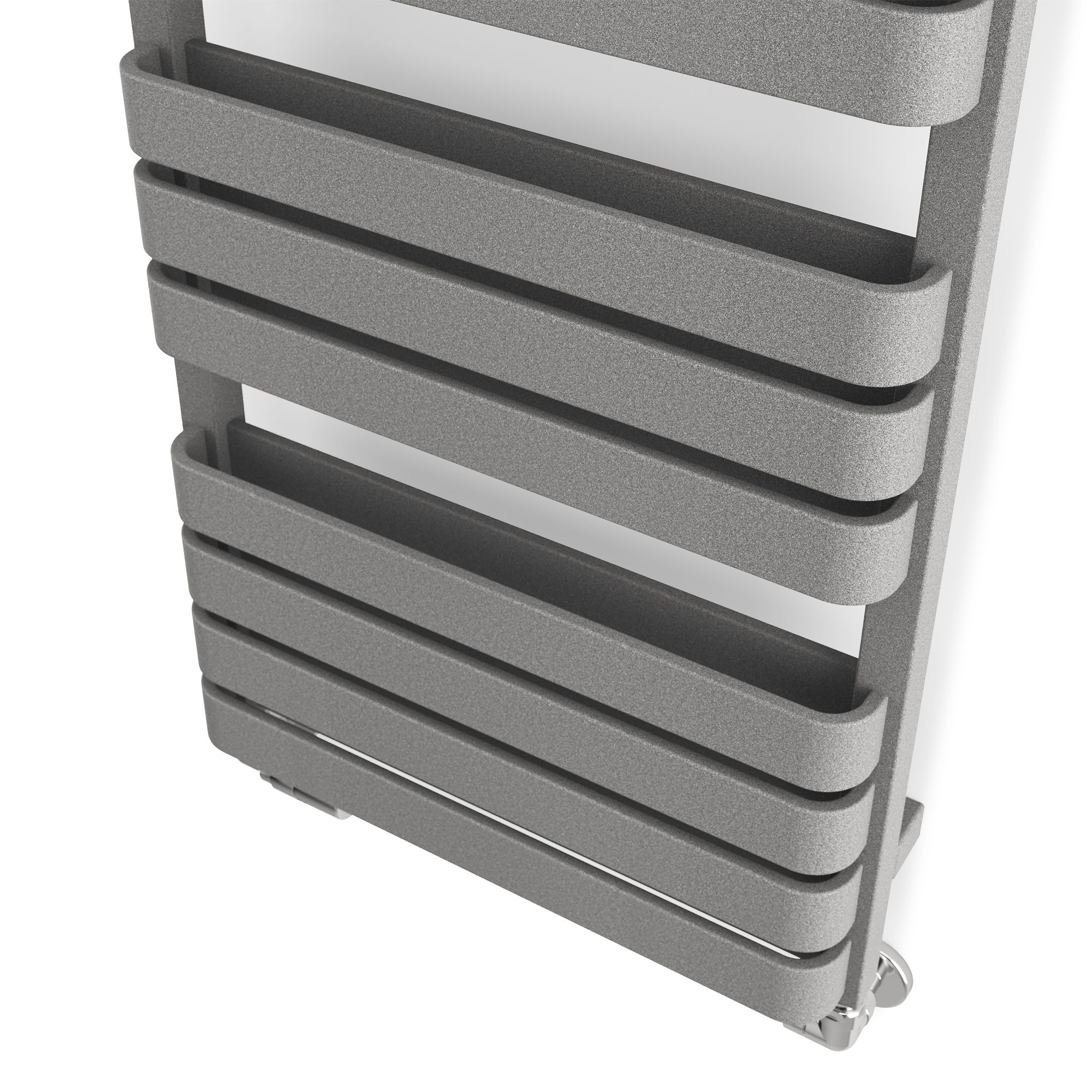 Terma Warp T Bold Grey Flat Towel warmer (W)500mm x (H)1110mm