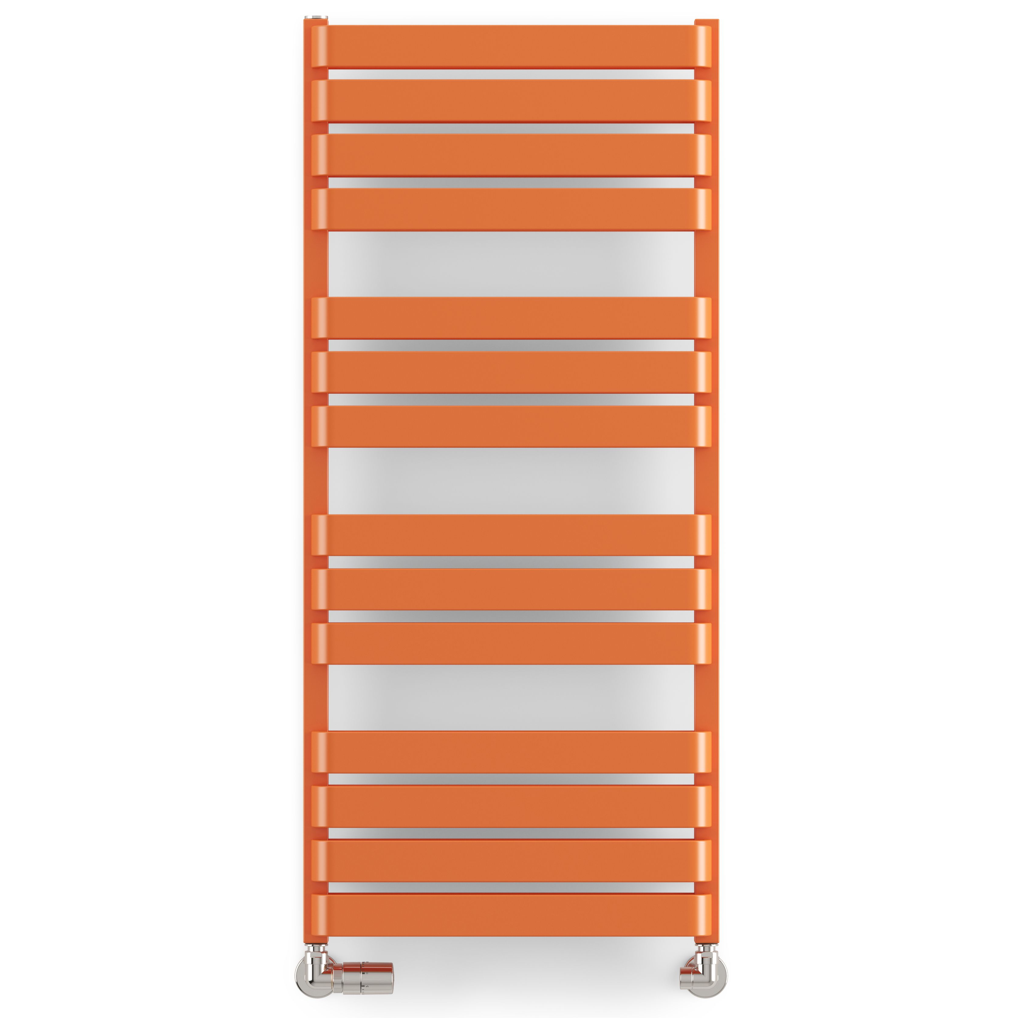Terma Warp T Bold Orange Flat Towel warmer (W)500mm x (H)1110mm