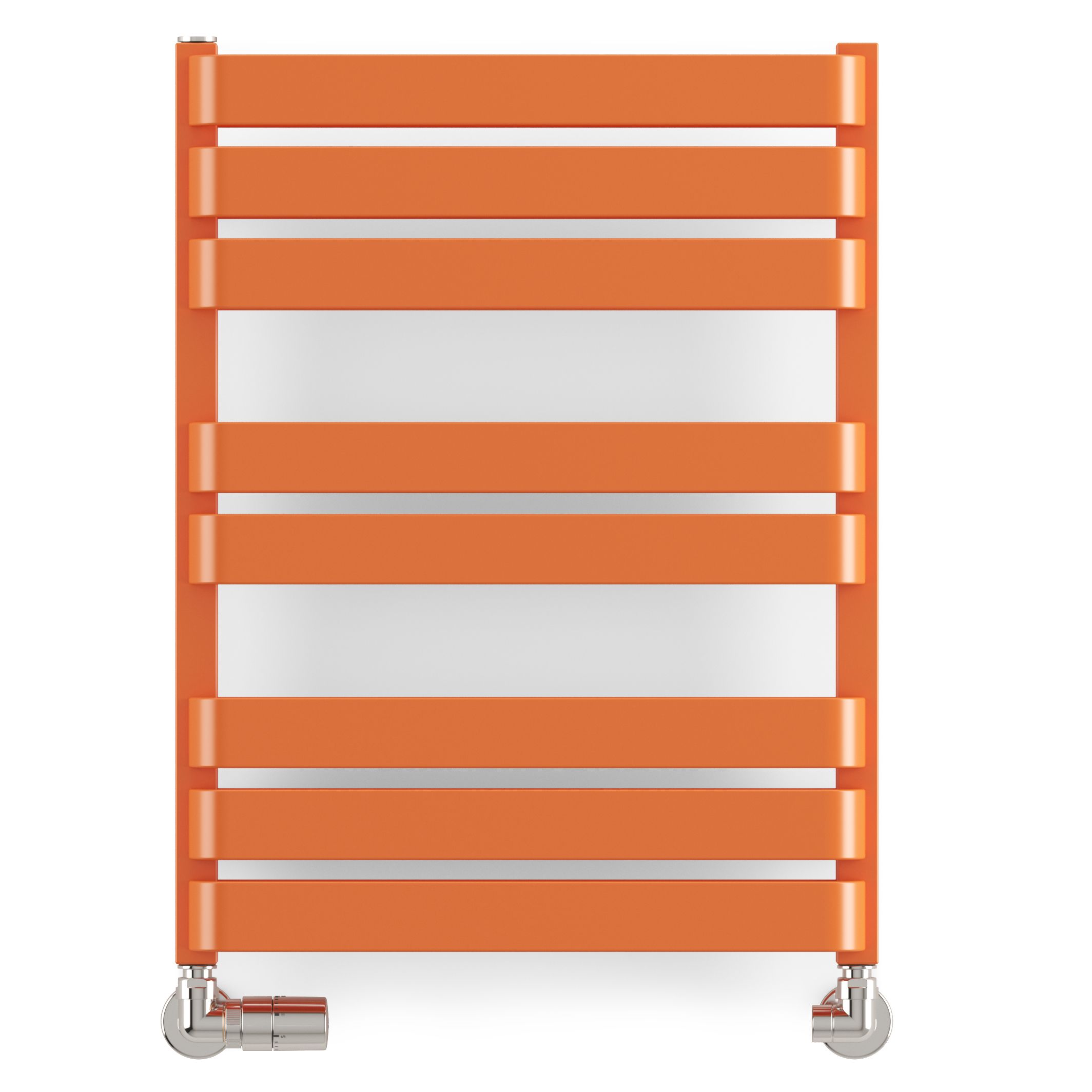 Terma Warp T Bold Orange Flat Towel warmer (W)500mm x (H)655mm