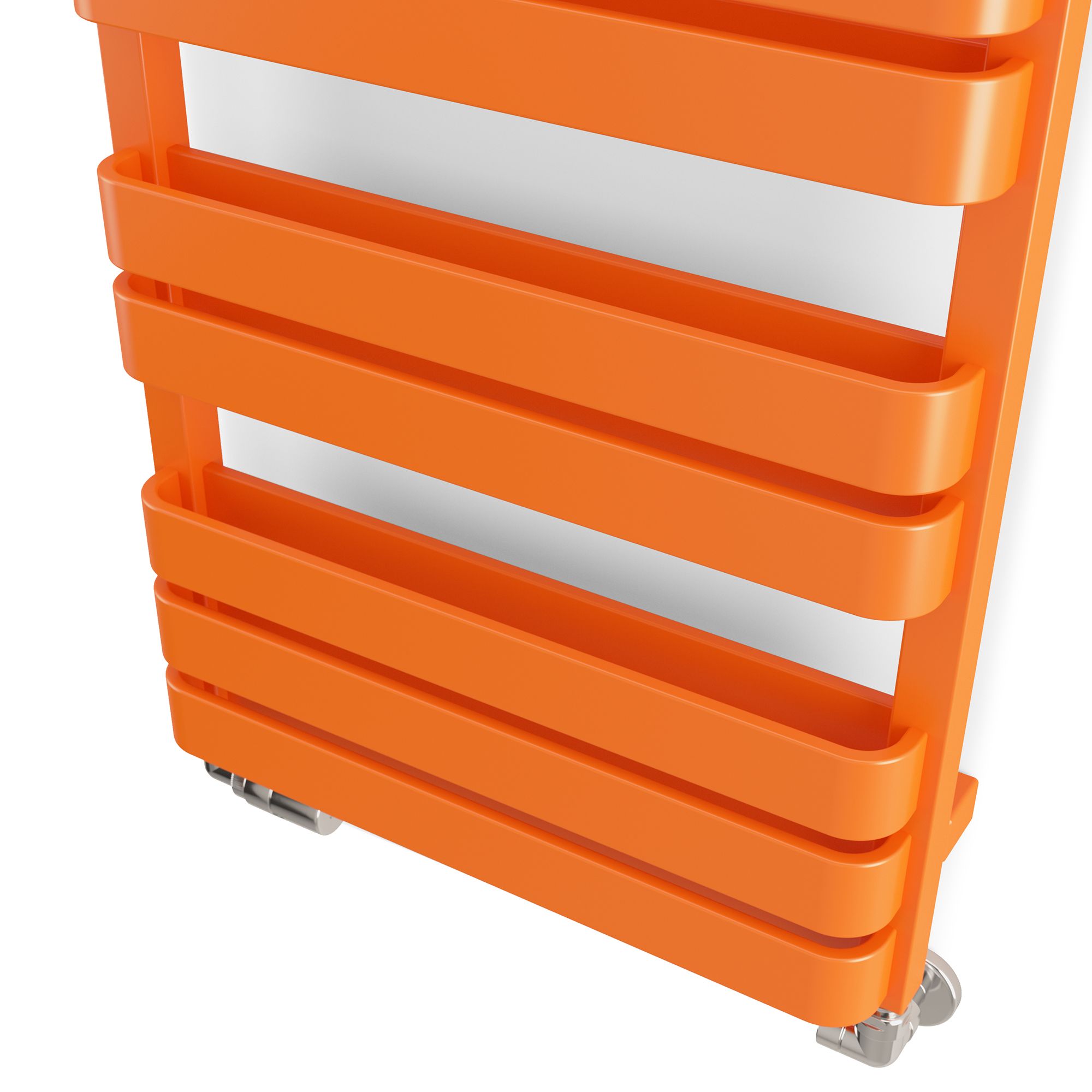 Terma Warp T Bold Orange Flat Towel warmer (W)500mm x (H)655mm