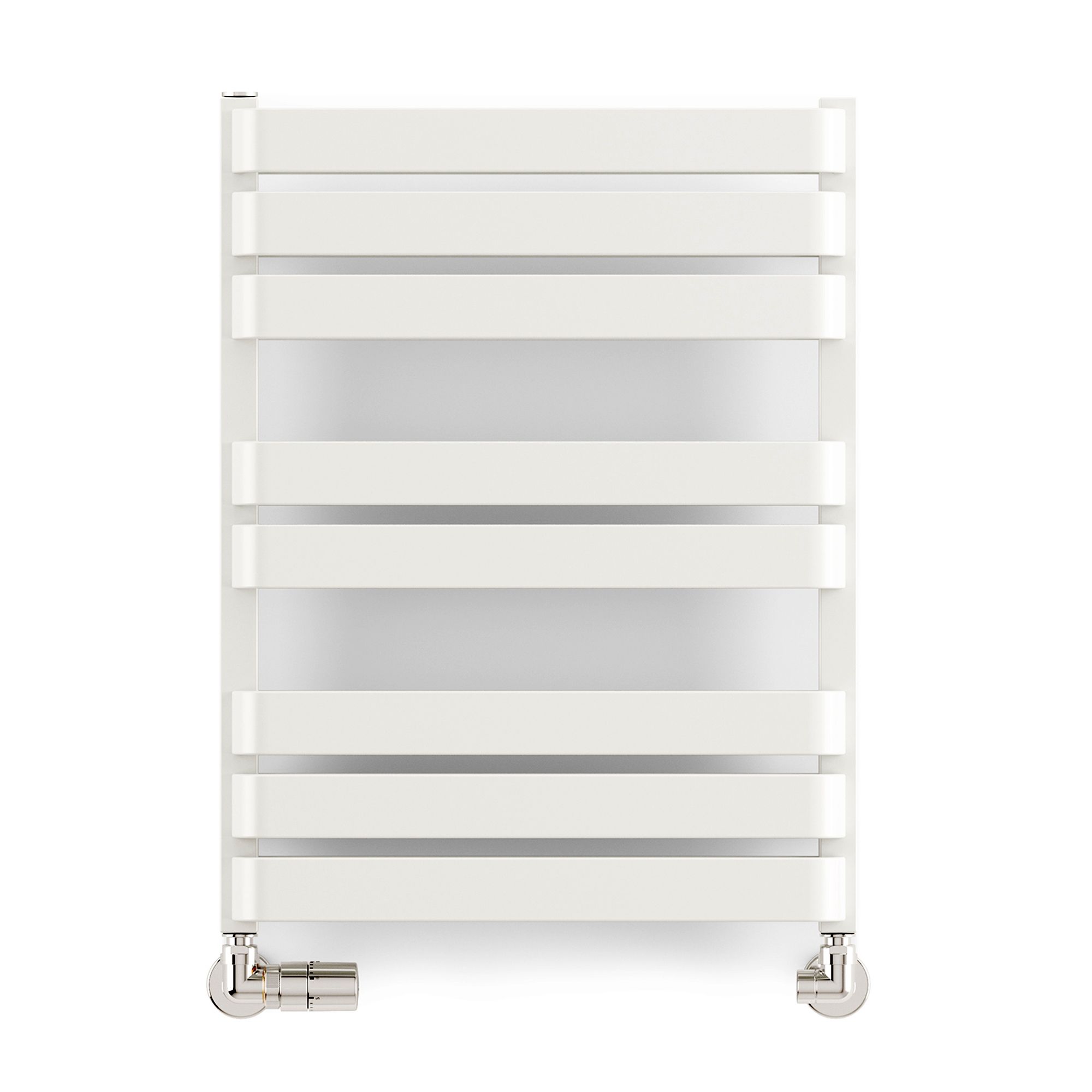 Terma Warp T Bold White Flat Towel warmer (W)500mm x (H)655mm