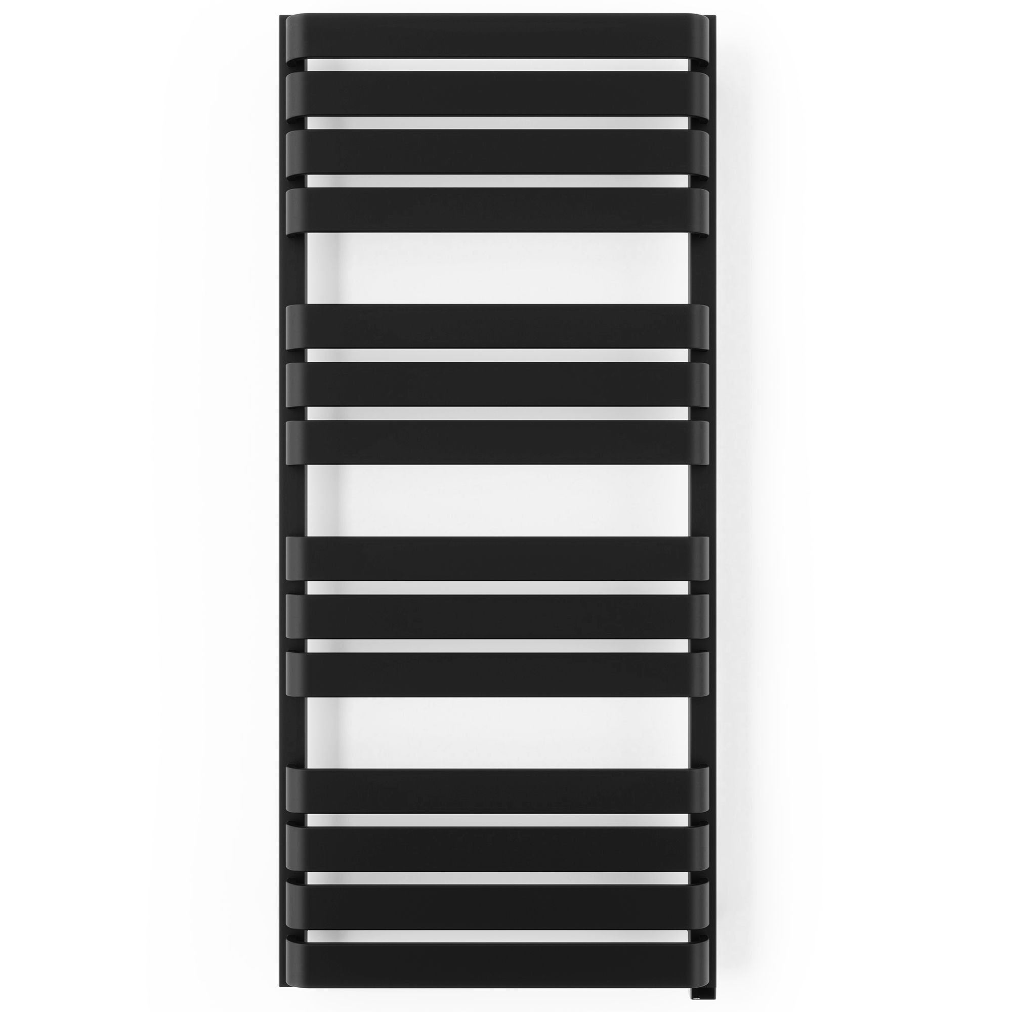 Terma Warp T One Black Flat Towel warmer (W)500mm x (H)1110mm