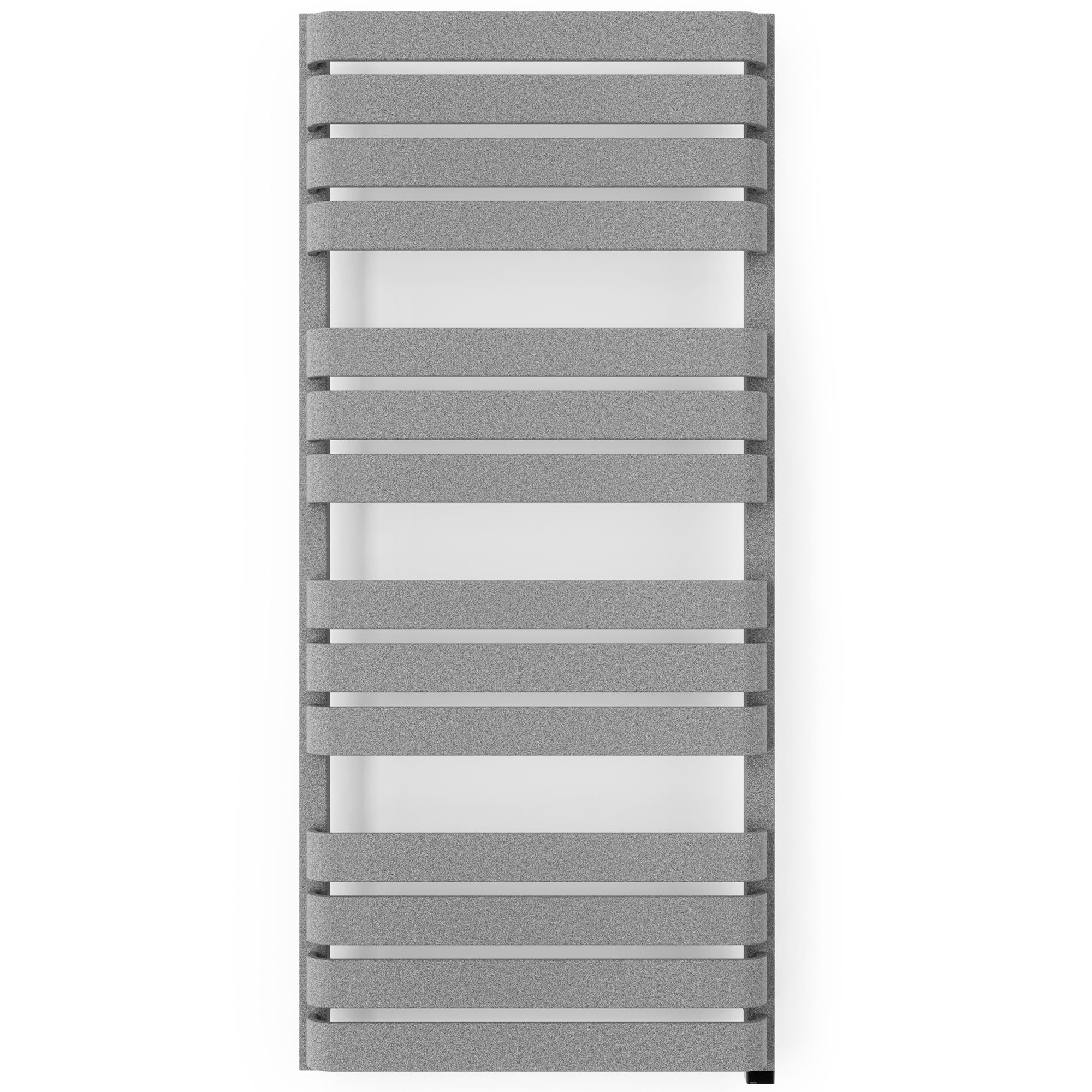 Terma Warp T One Grey Flat Towel warmer (W)500mm x (H)1110mm