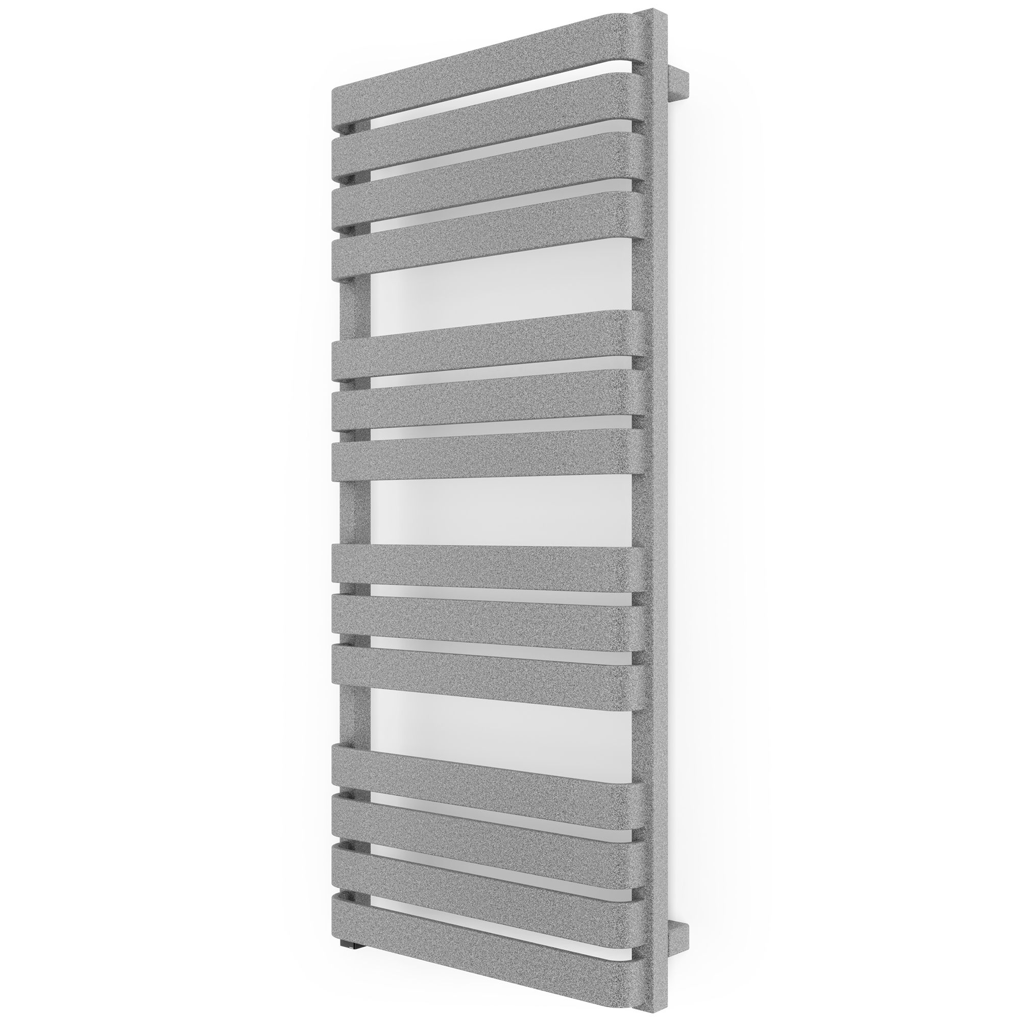 Terma Warp T One Grey Flat Towel warmer (W)500mm x (H)1110mm