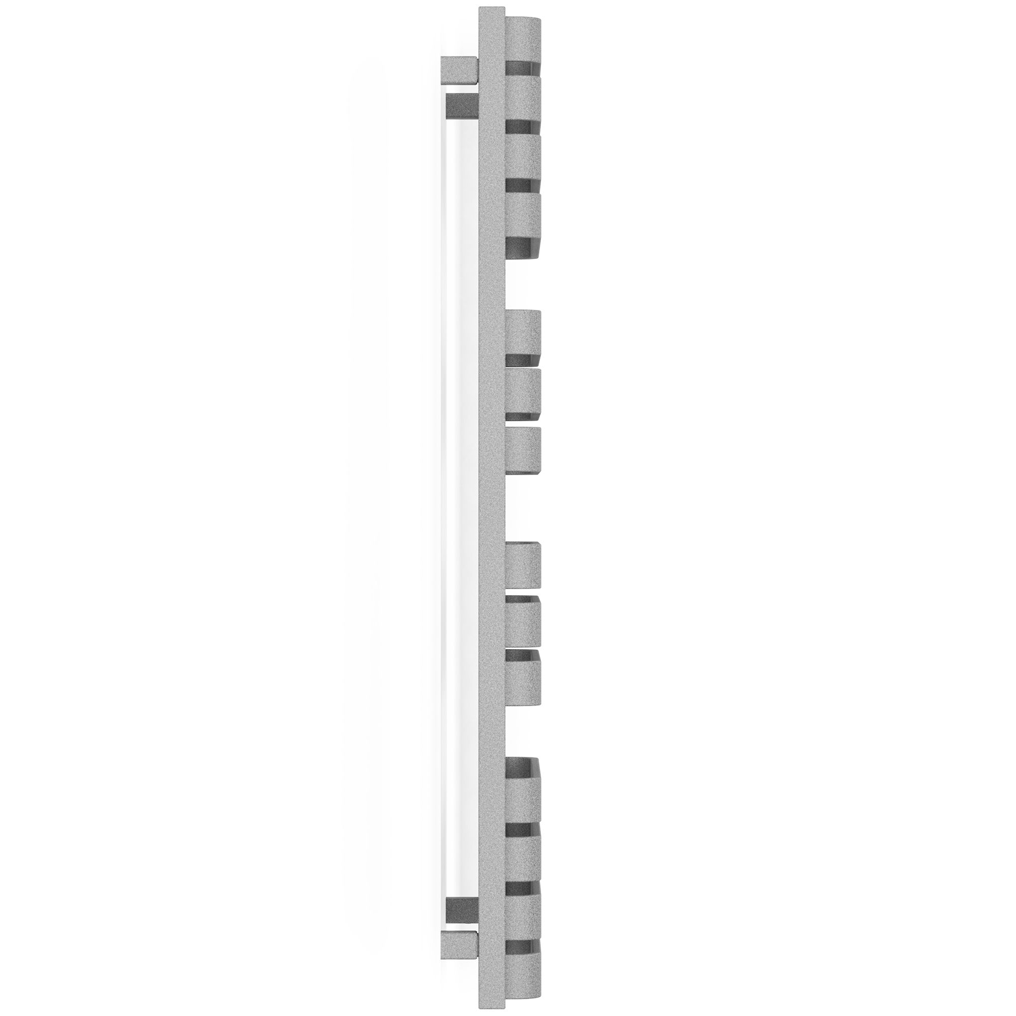 Terma Warp T One Grey Flat Towel warmer (W)500mm x (H)1110mm