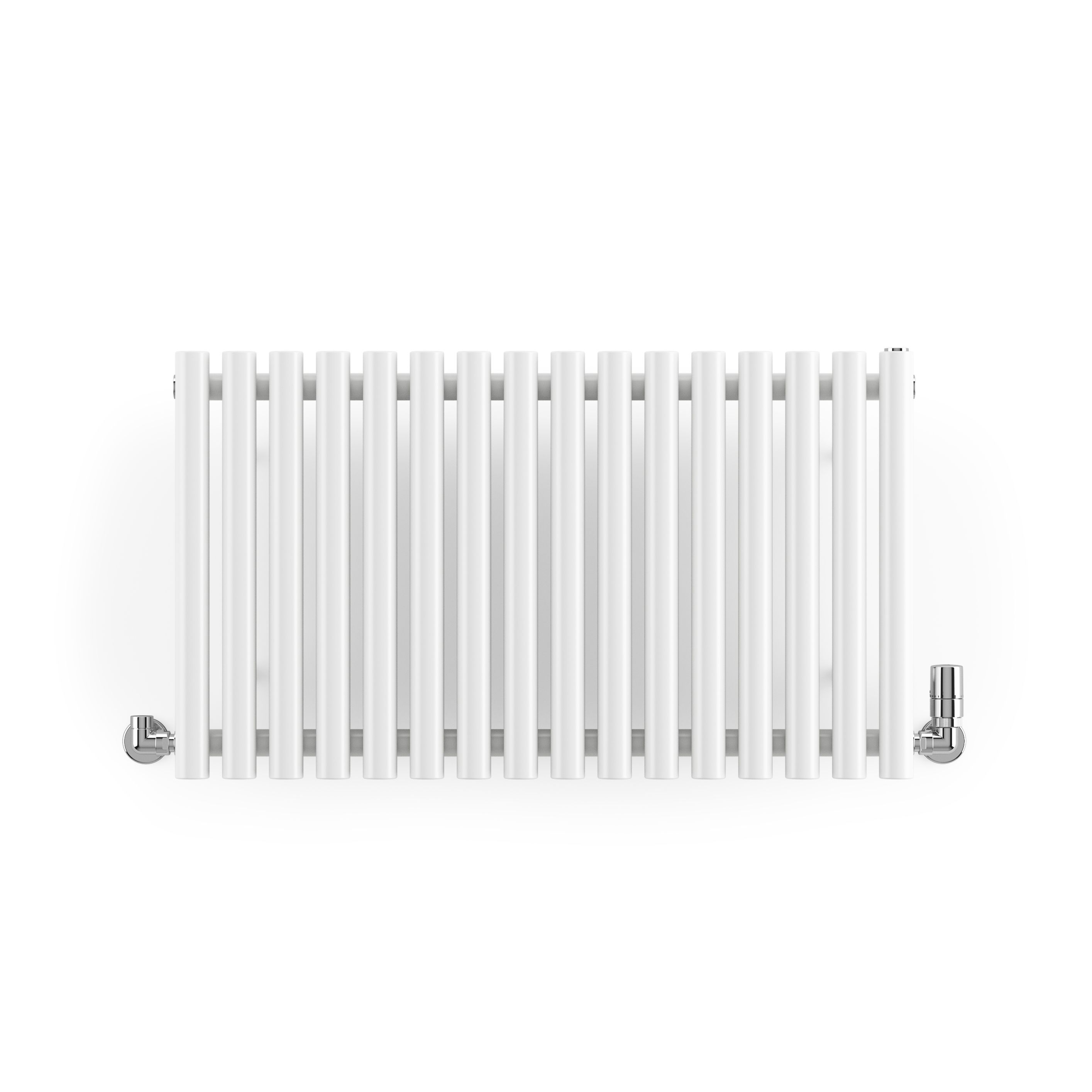 Terma White Horizontal Designer Radiator, (W)865mm x (H)500mm
