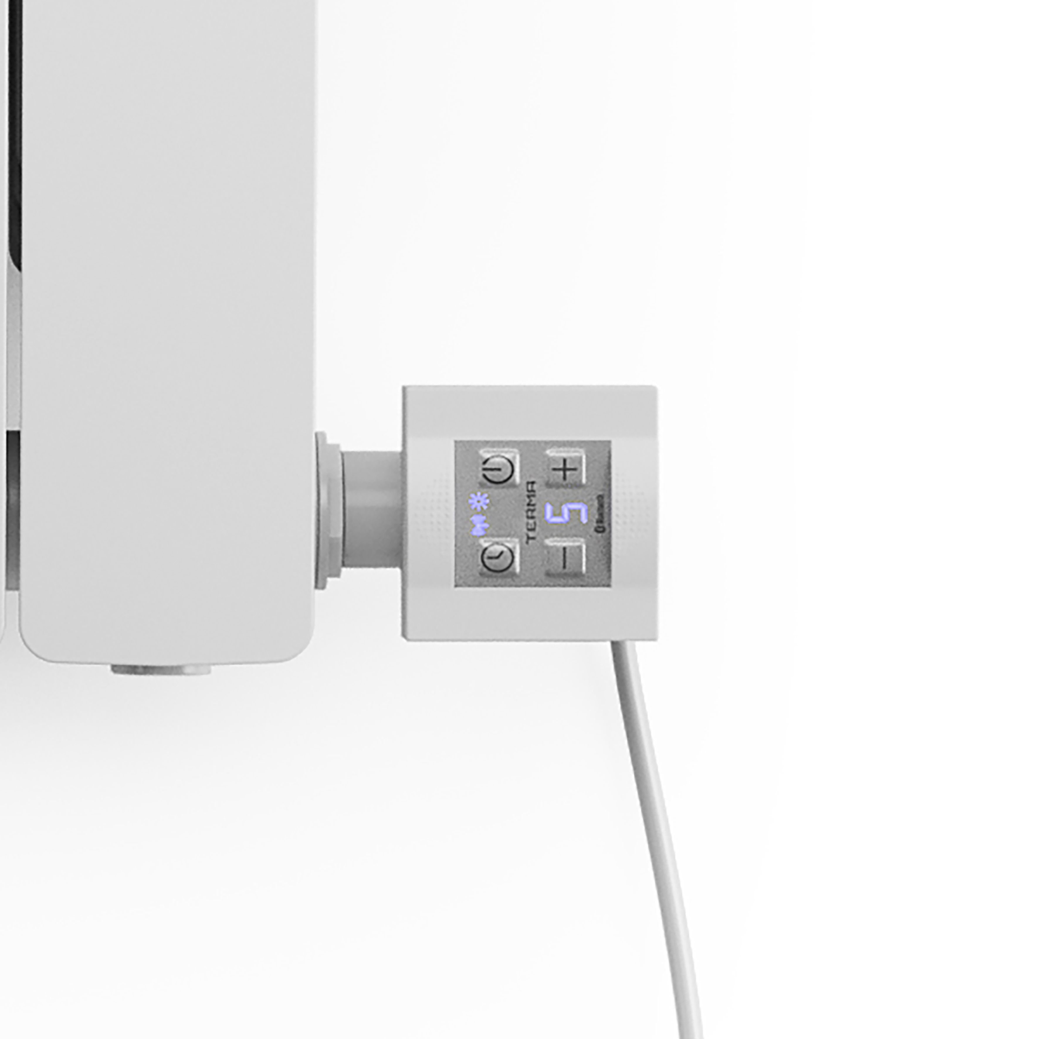 Terma White Thermostat temperature control Heating element