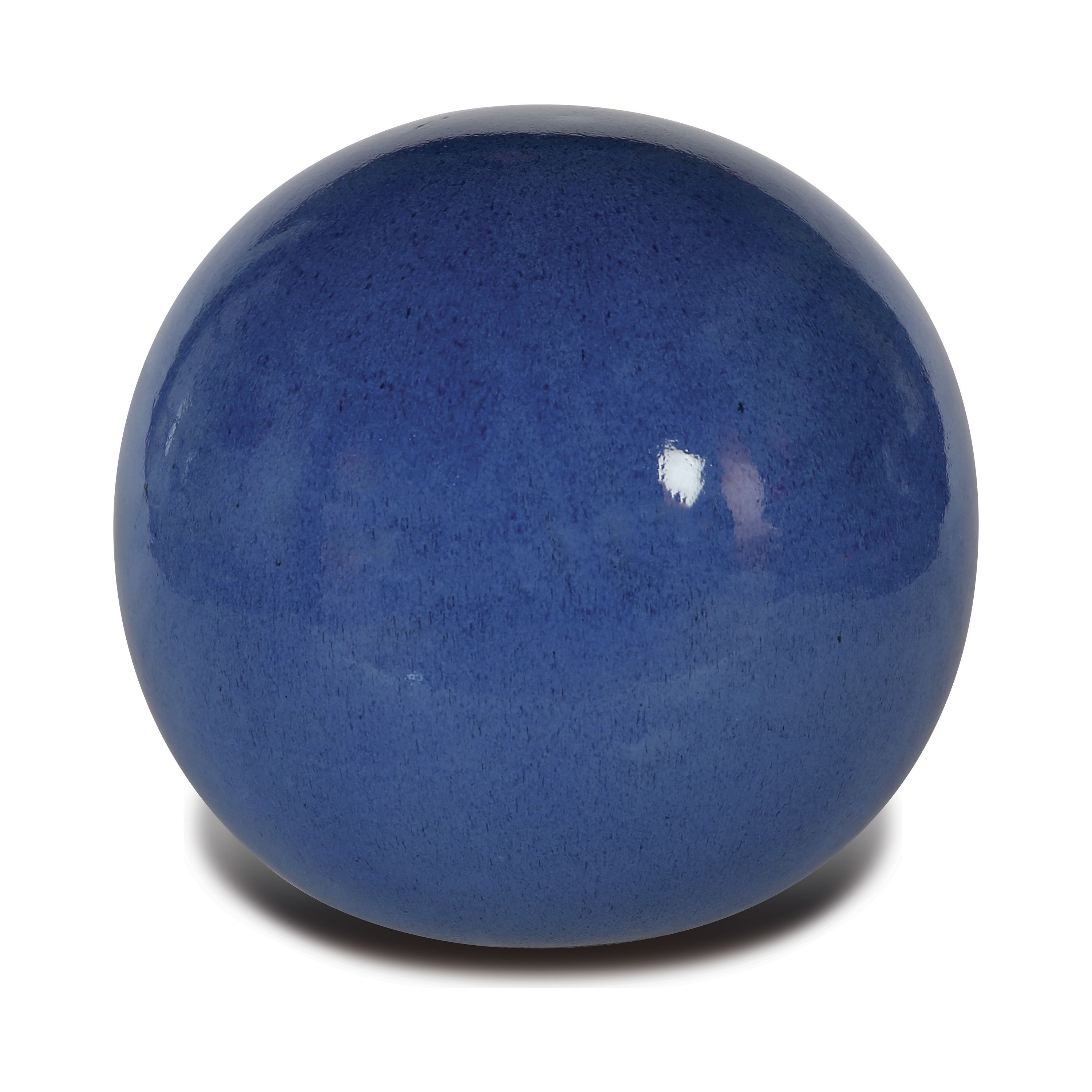 Terrastyle Blue Terracotta Sphere Garden ornament (H)25cm