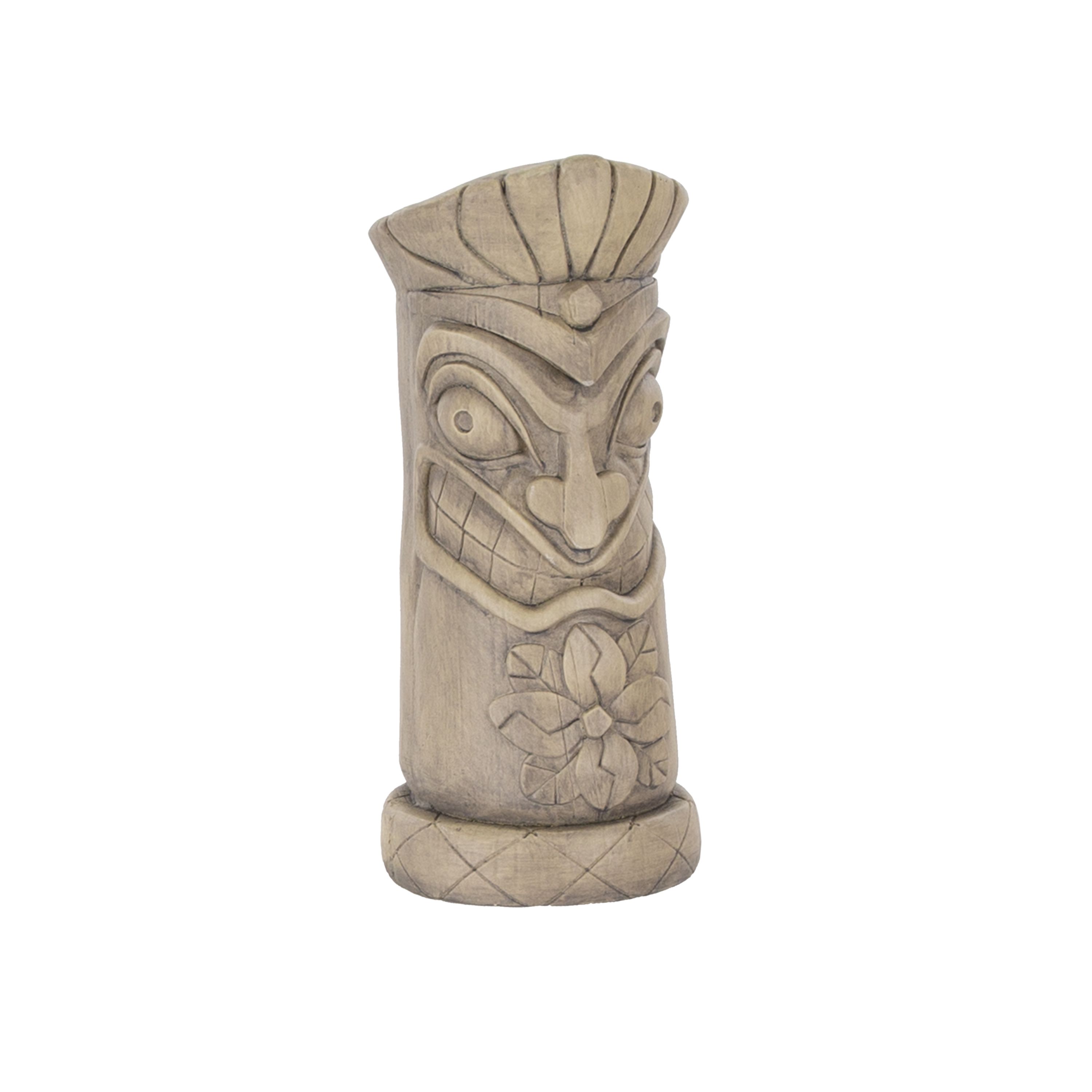 Terrastyle Cream Tikki totem Garden ornament (H)32cm