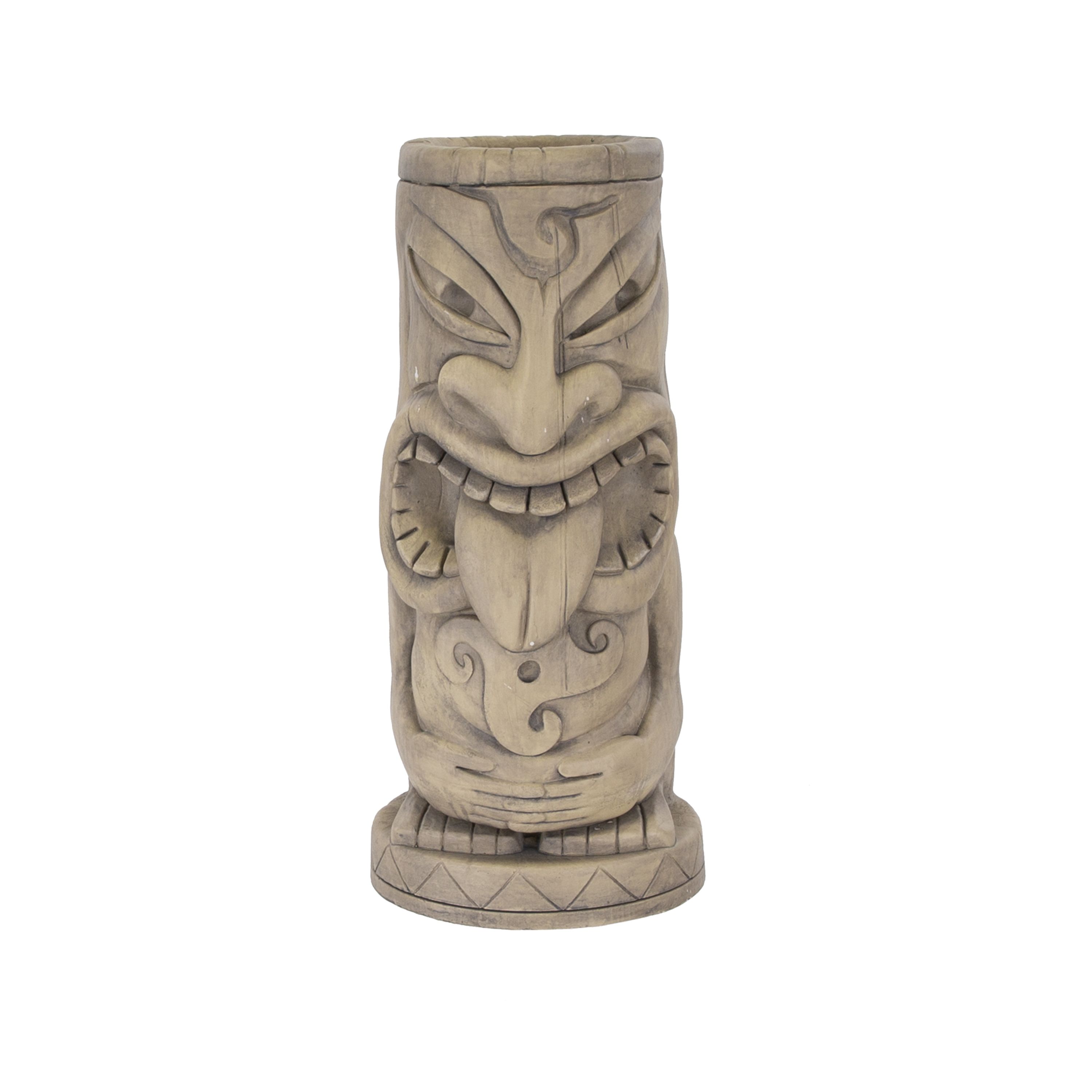 Terrastyle Cream Tikki totem Garden ornament (H)51.5cm