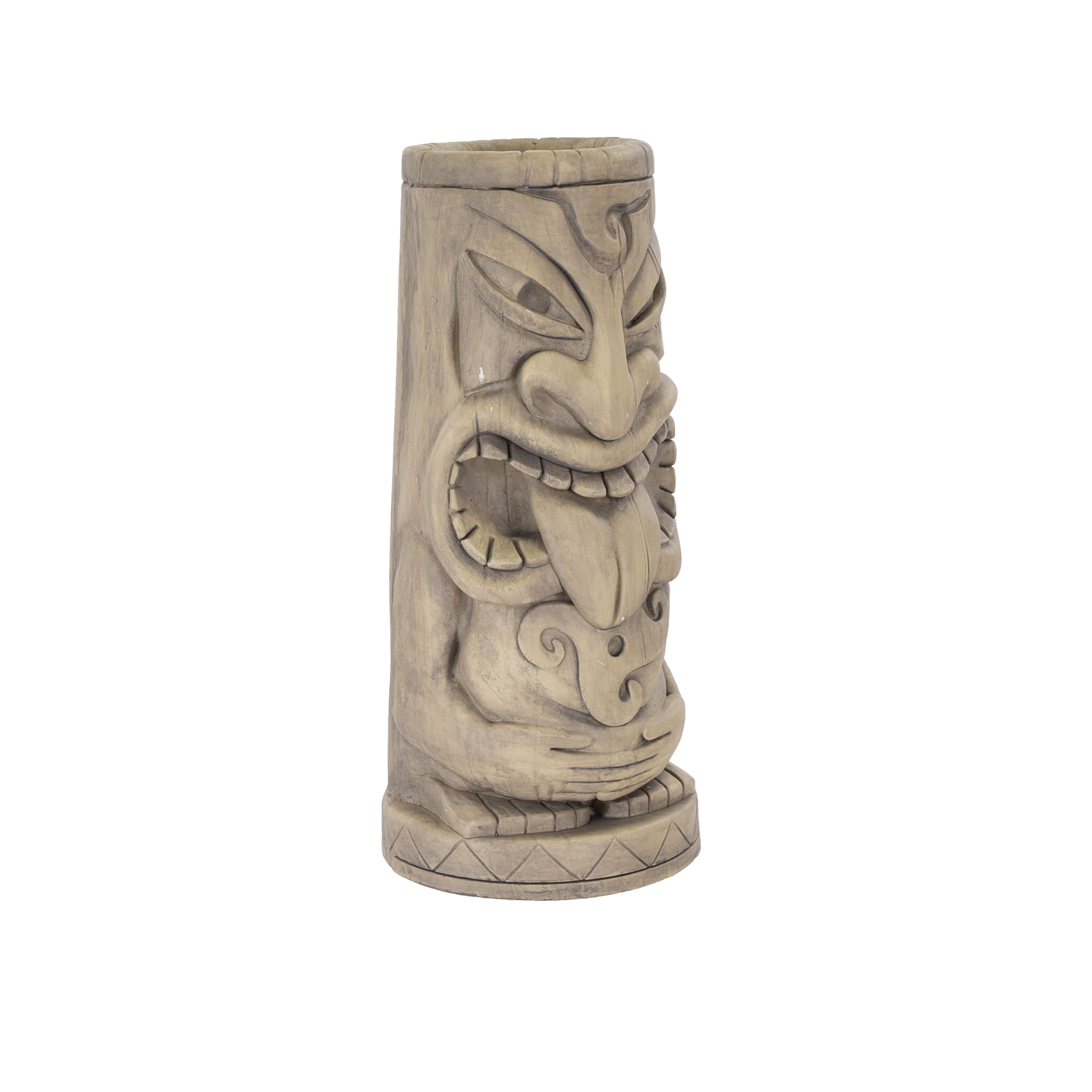 Terrastyle Cream Tikki totem Garden ornament (H)51.5cm