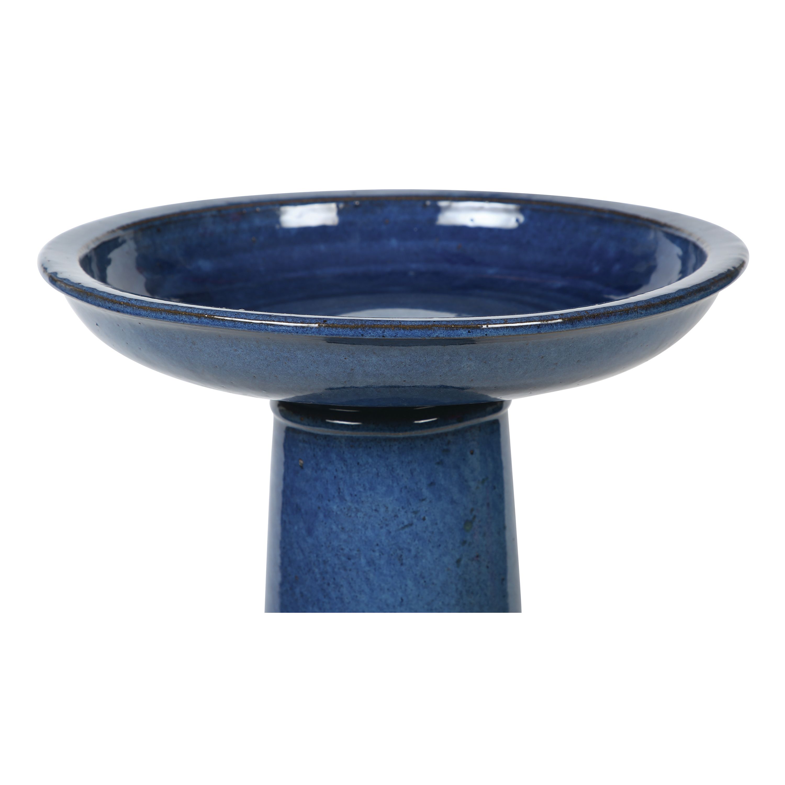 Terrastyle Glazed Bird bath (H)48cm