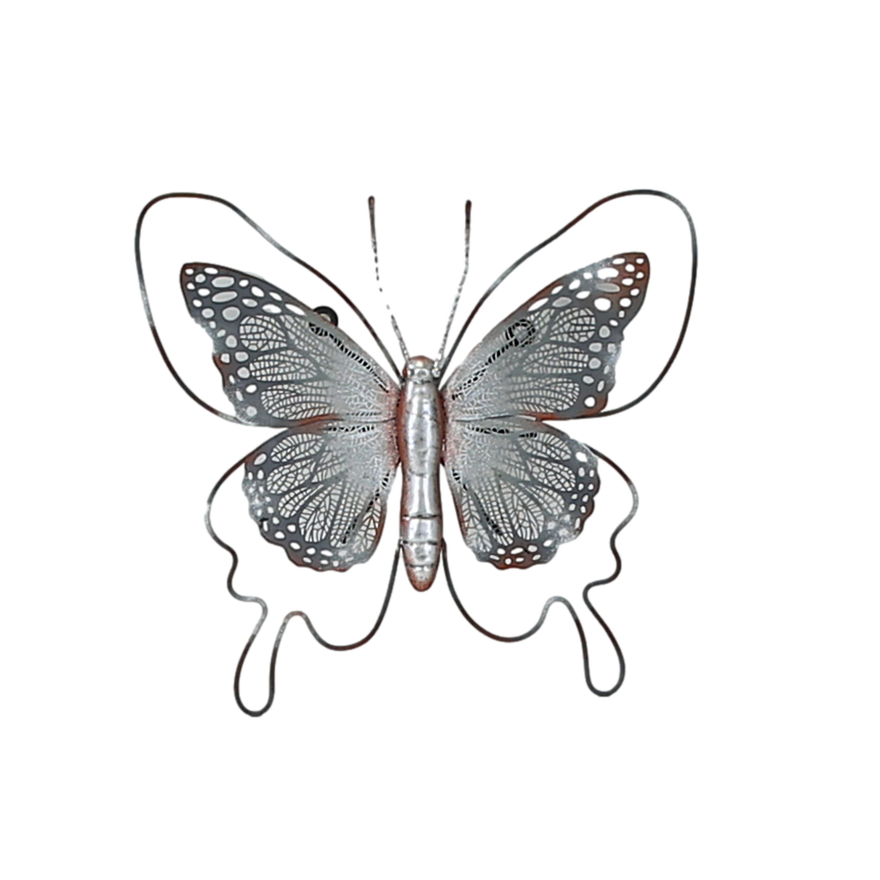 Terrastyle Metal Butterfly Garden ornament (H)0.7cm
