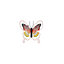Terrastyle Multicolour Metal Butterfly Garden ornament (H)0.7cm
