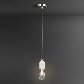 Terrazzo Pendant Grey & white Ceiling light