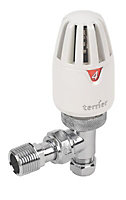 Terrier 632002 Chrome-plated Angled Thermostatic Radiator valve
