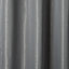 Thanja Grey Spotted Blackout Eyelet Curtain (W)140cm (L)260cm, Single