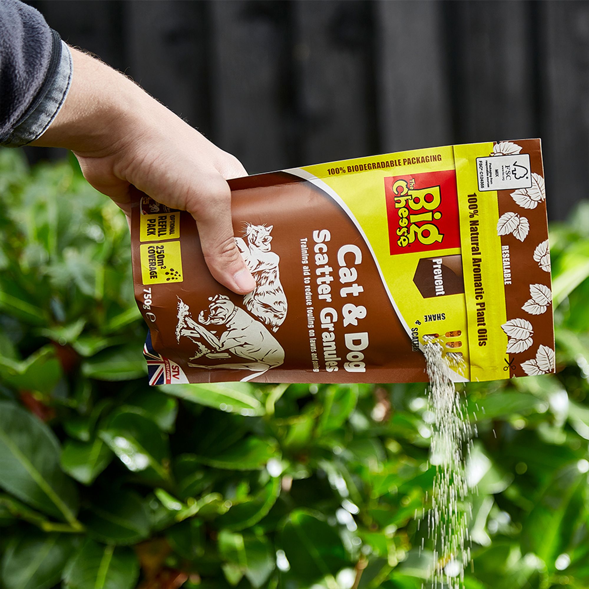 The Big Cheese Deterring Cats & Dogs Pest Granules