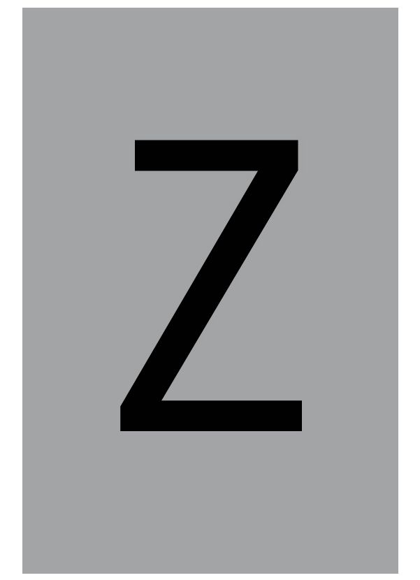 The House Nameplate Company Silver effect uPVC Self-adhesive House letter Z, (H)60mm (W)40mm