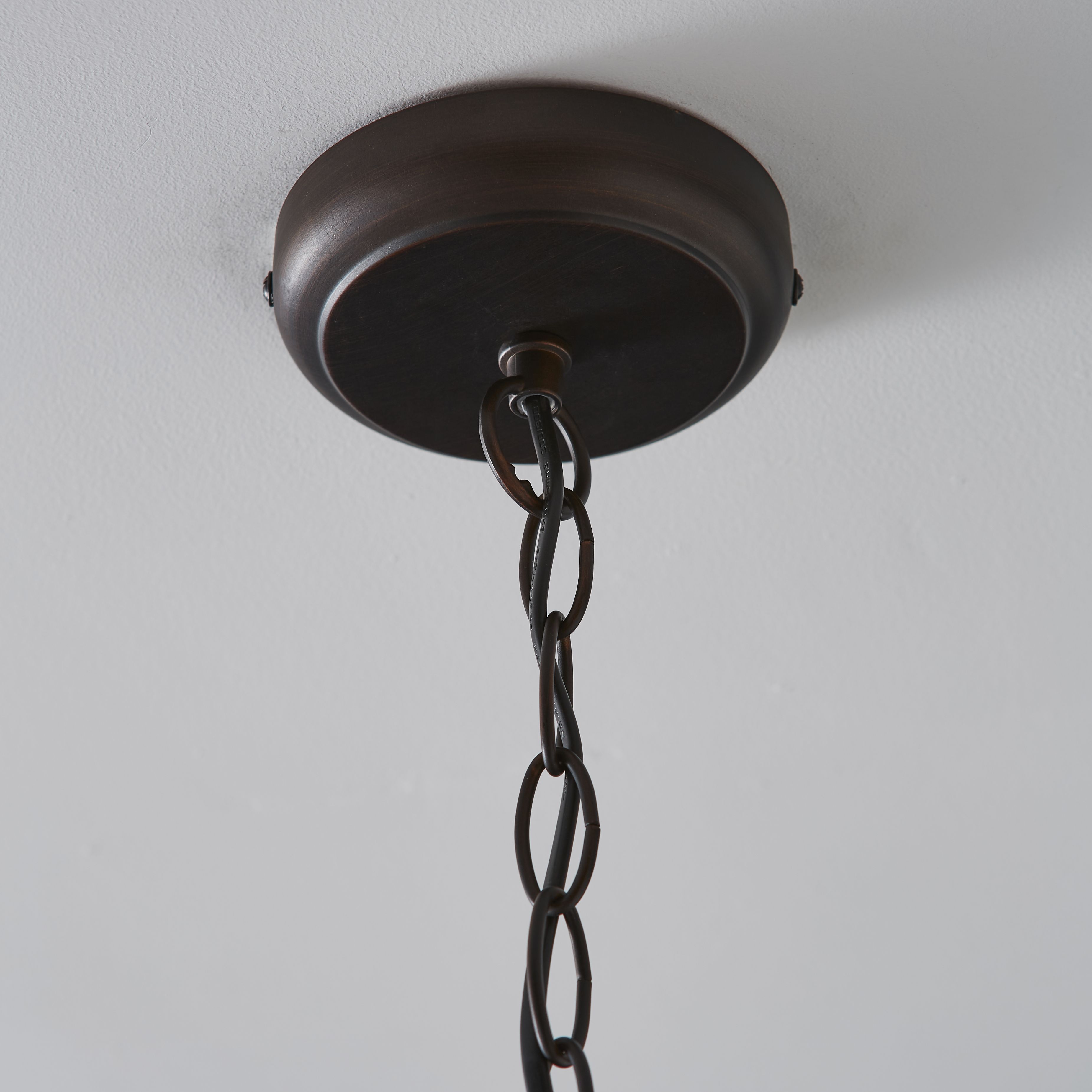 The Lighting Edit Mia Matt bronze effect 6 Lamp Pendant ceiling light, (Dia)540mm