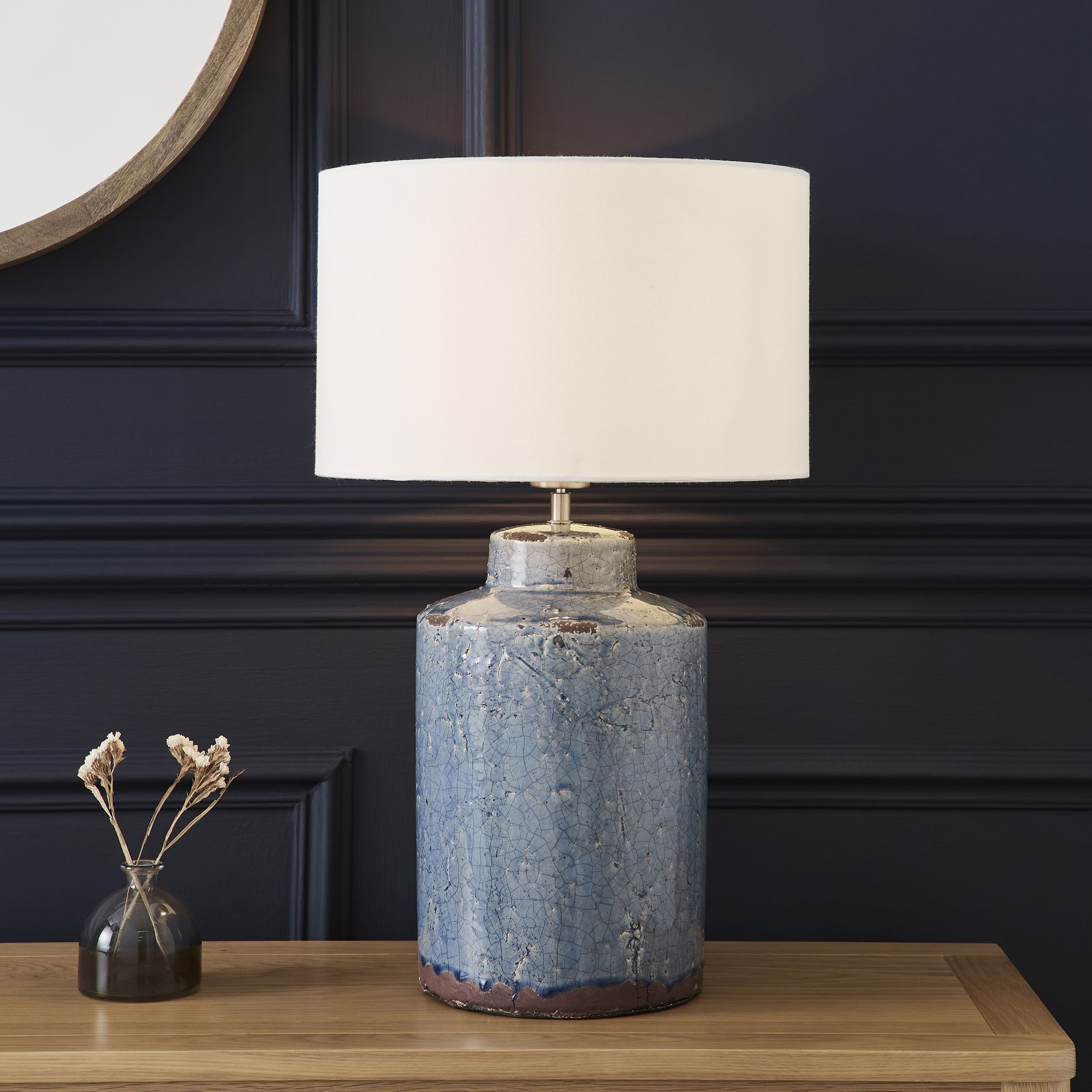 Blue on sale bedside lamps