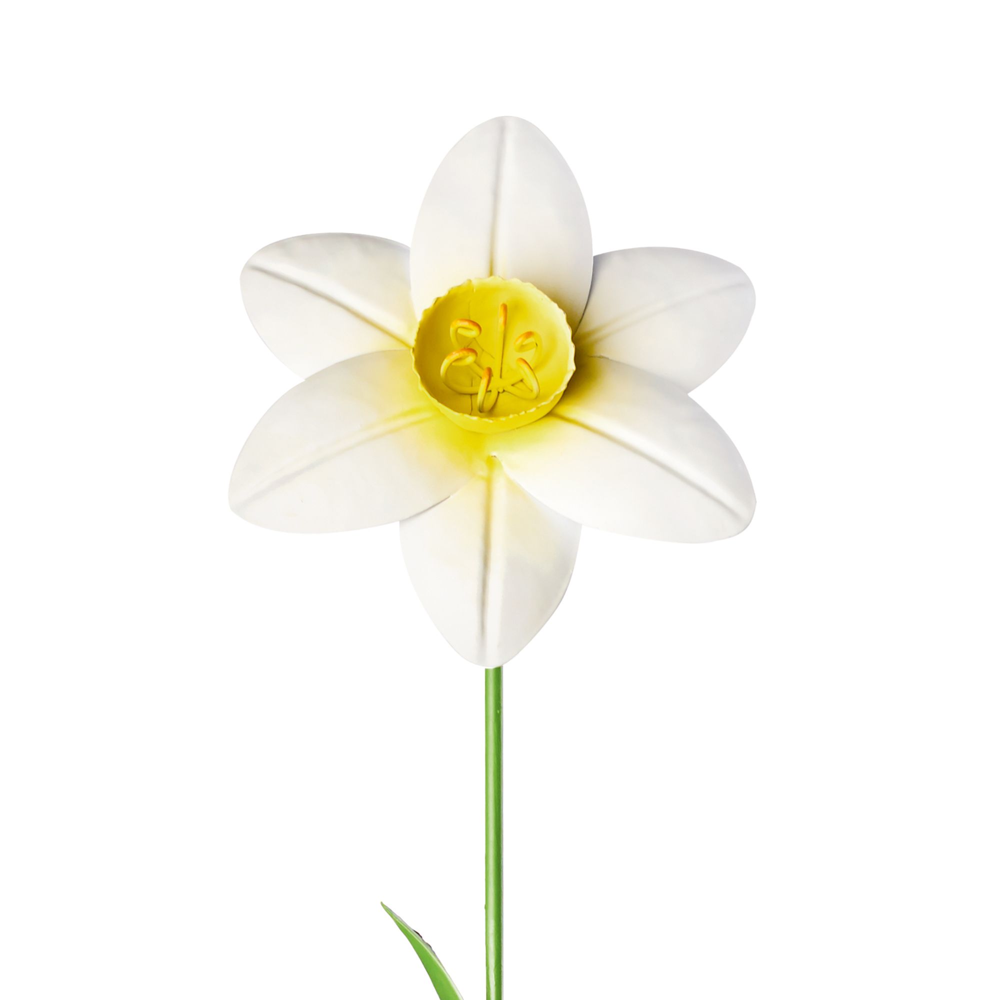 The Outdoor Living Company Yellow Daffodil Garden stake (L)640mm
