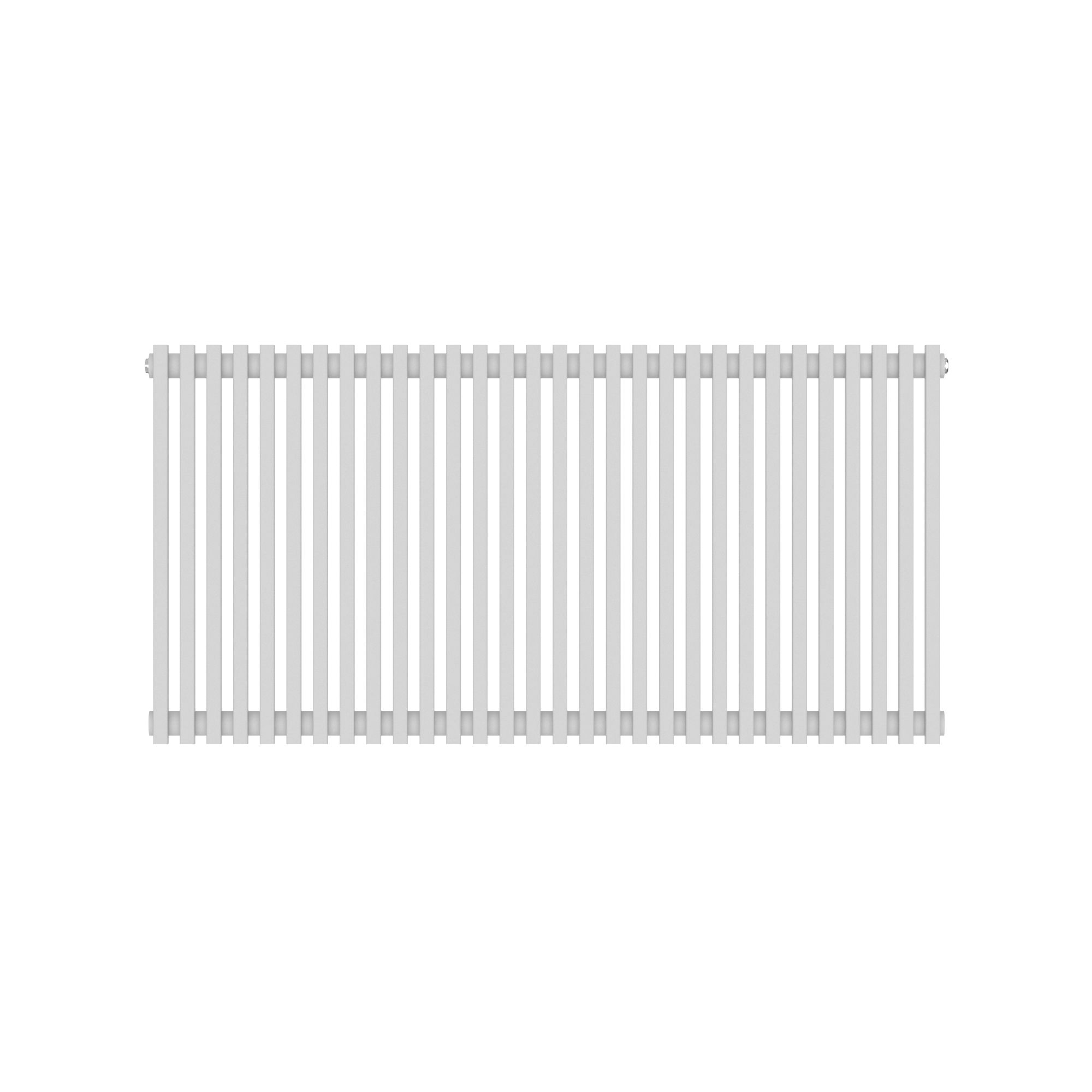 Thorpe White Horizontal Designer Radiator, (W)1200mm x (H)600mm