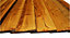 Timber Feather edge Fence board (L)1.8m (W)125mm (T)11mm, Pack of 2