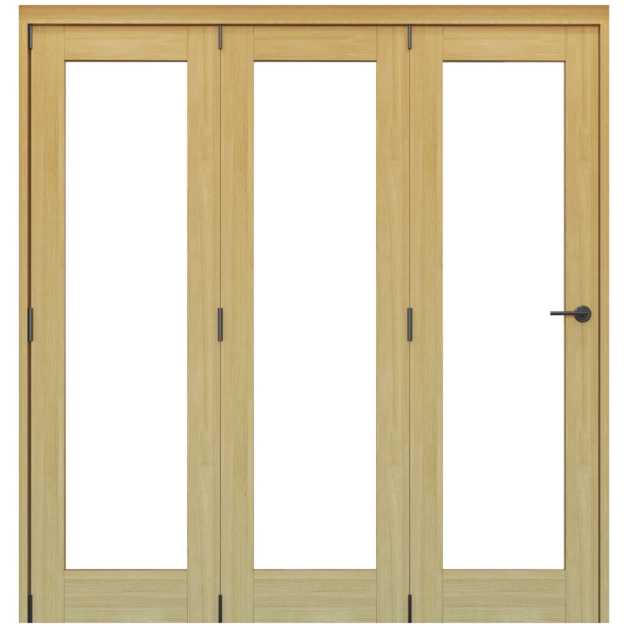 Timber Internal Bi-fold Door set, (H)2060mm (W)1673mm