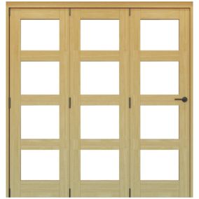 Timber Internal Bi-fold Door set, (H)2060mm (W)1673mm